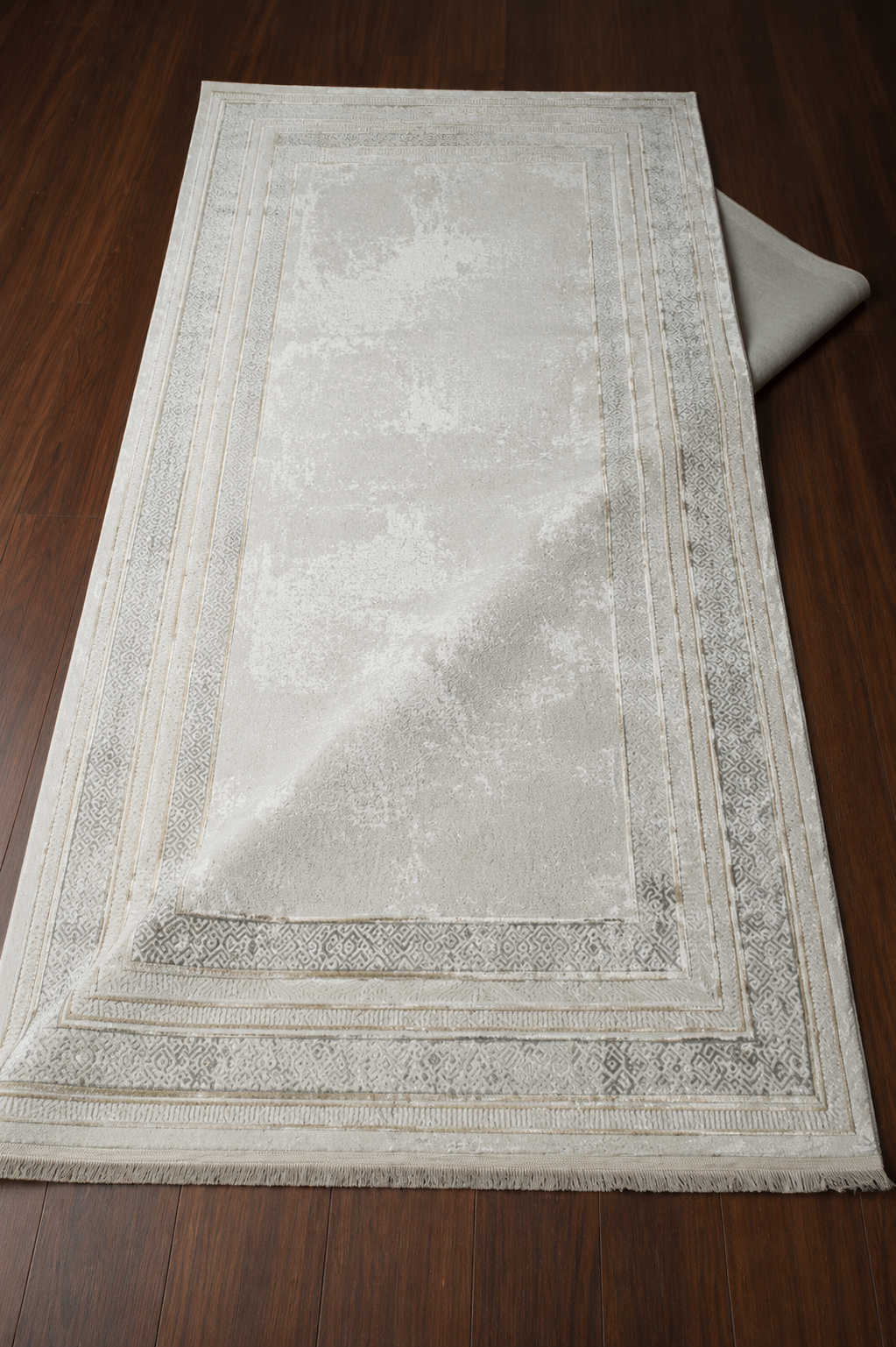 AGAH KF470 GRİ (ETNİK BORDÜRLÜ)