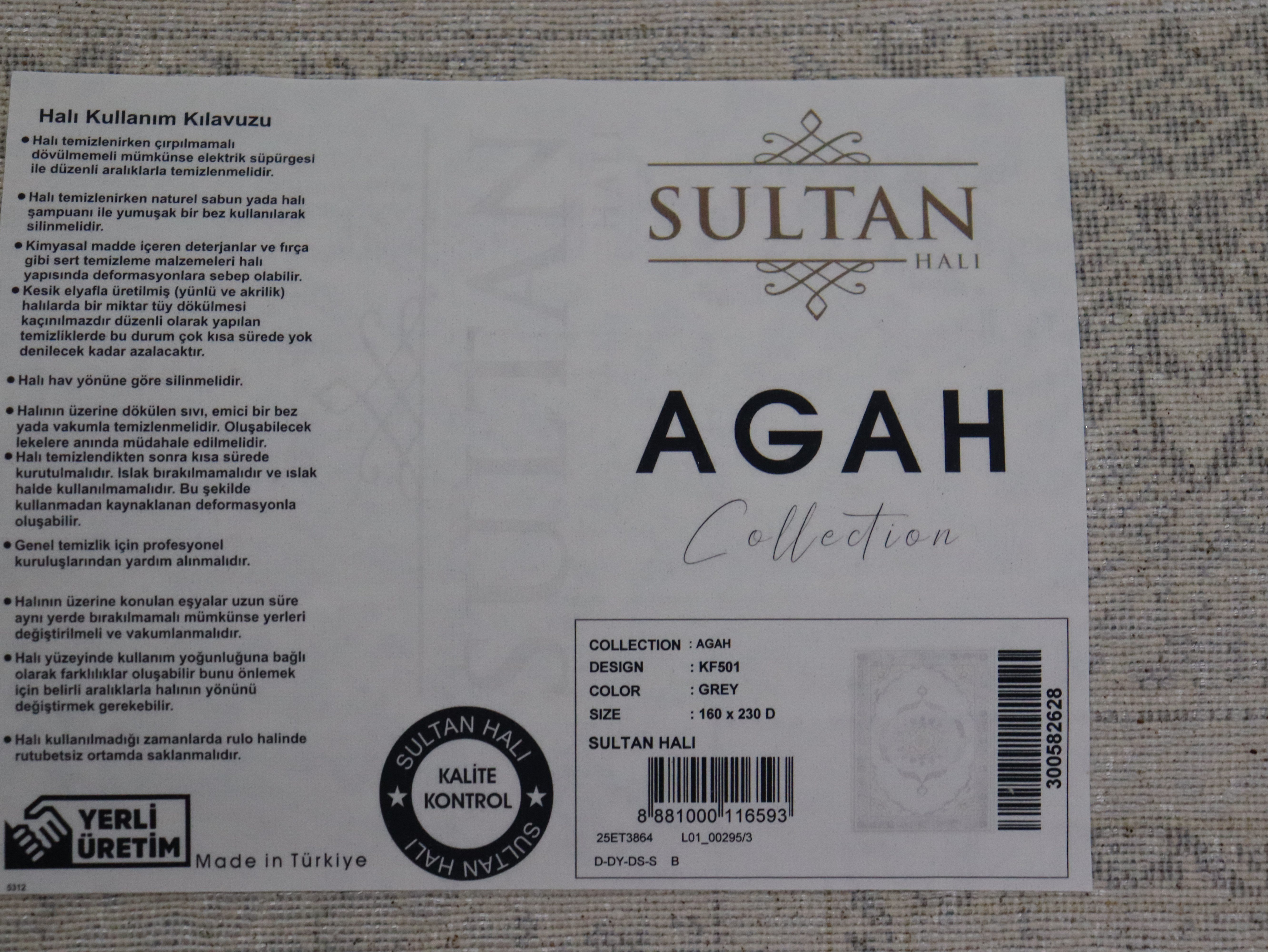 AGAH KF501 GREY