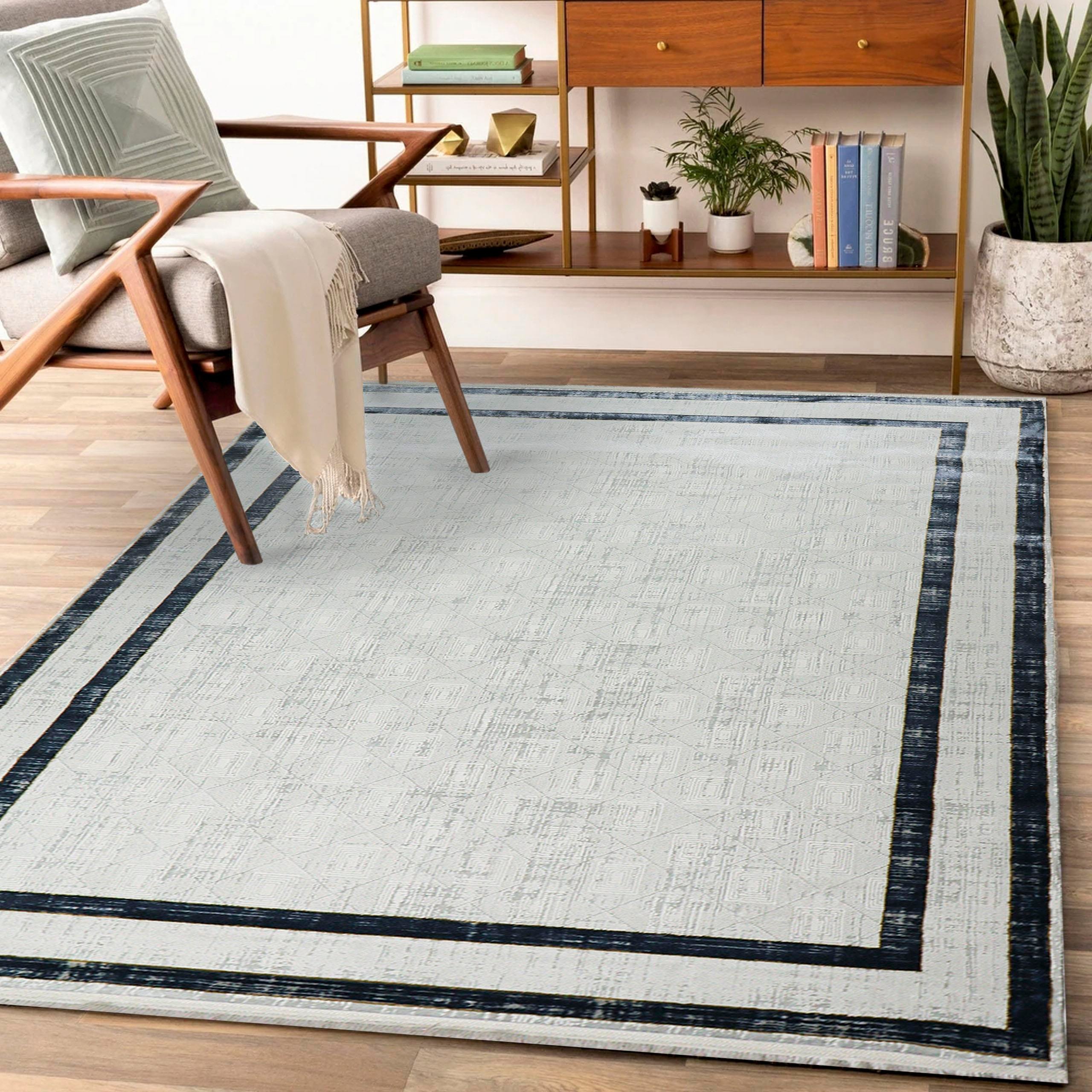 SULTAN AGAH KF453 80X150 GRI - MAVİ