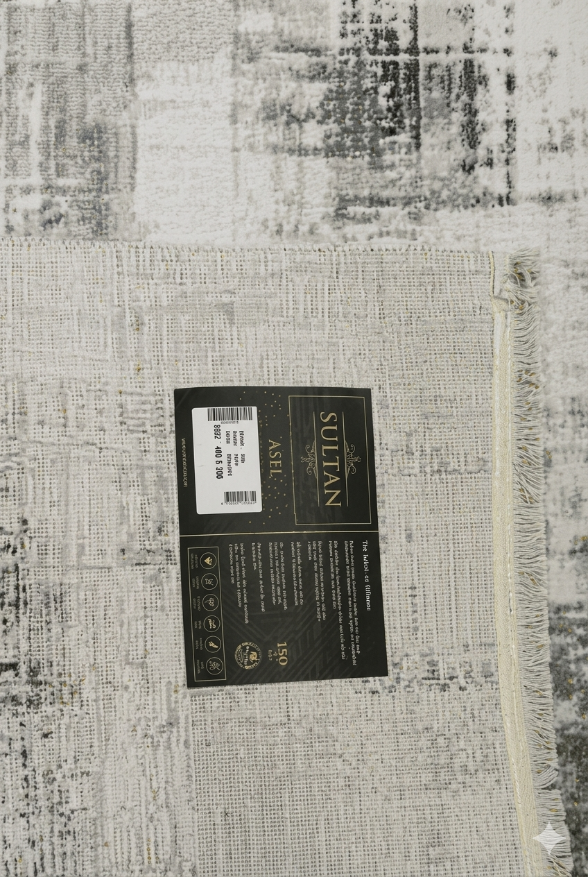 Sultan Asel Modern Desen Akrilik Makine Dokuma Salon Halısı - 11574