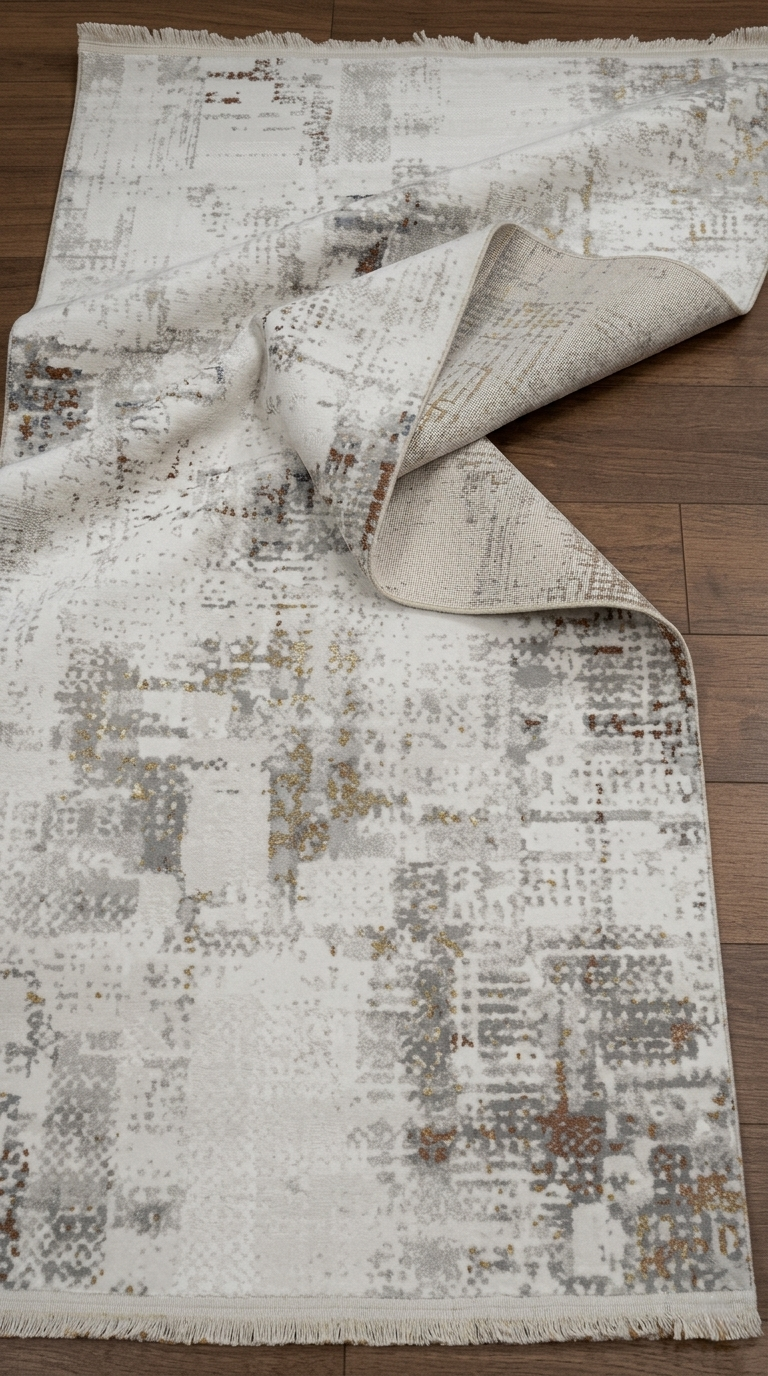 Sultan Asel Modern Desen Akrilik Makine Dokuma Salon Halısı - 11574