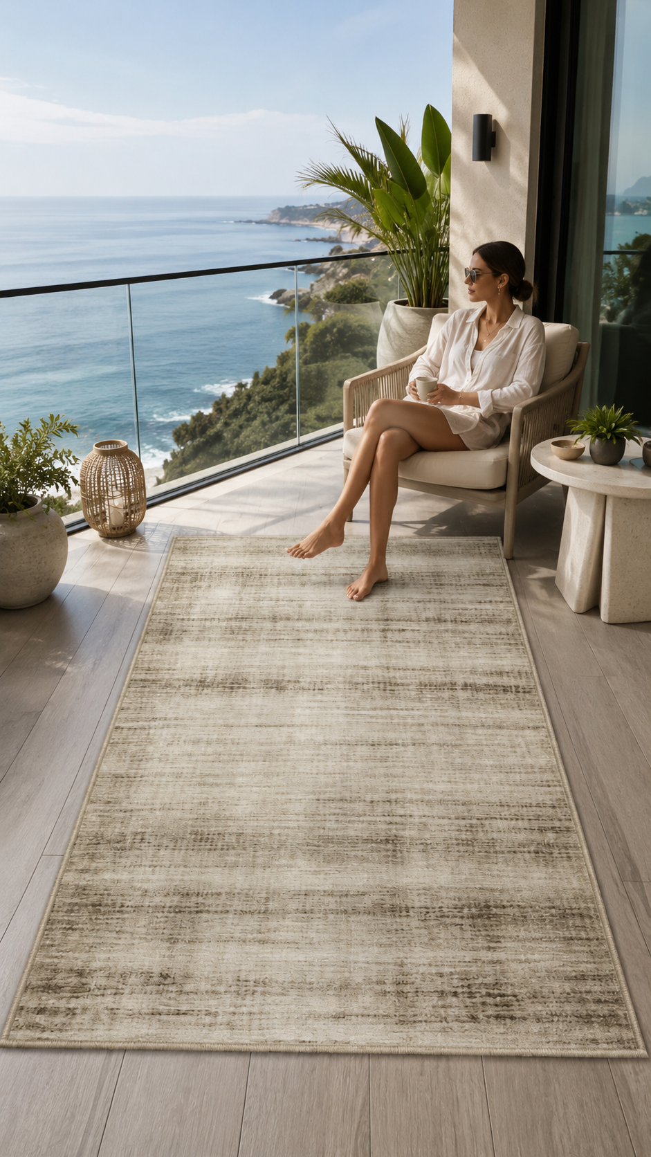 Sultan Majesty Modern  Makine Dokuma Salon Halısı - 3080