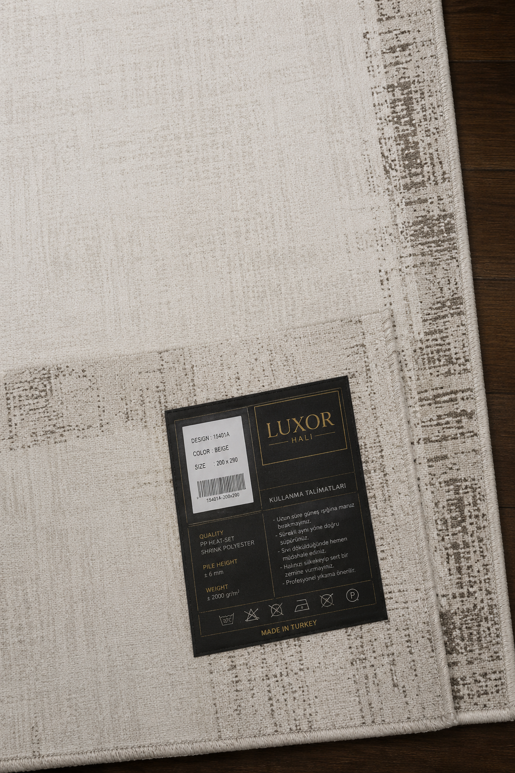 Sultan Serra Bordürlü Kahve Modern Akrilik Makine Dokuma Salon Halısı - 11307