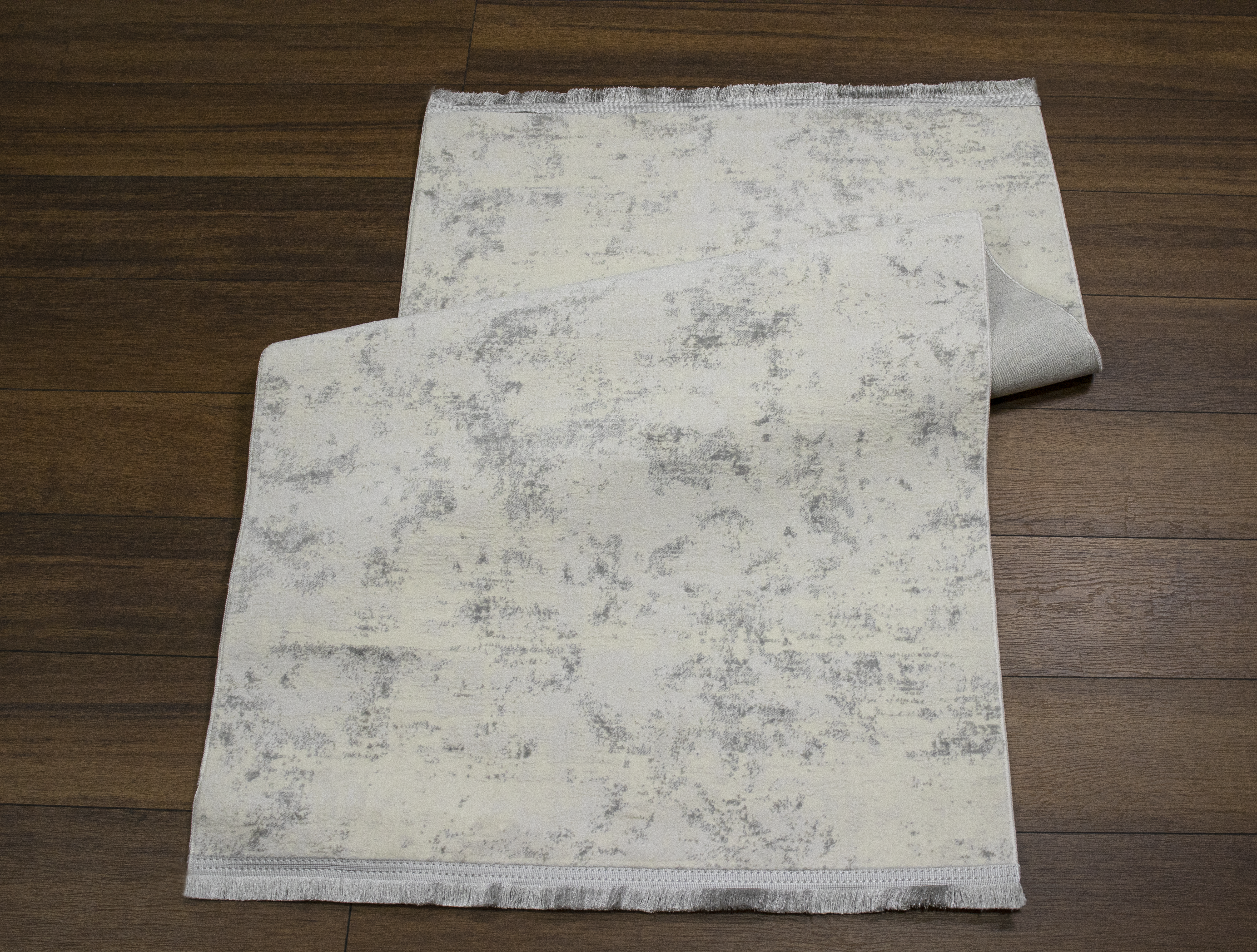 Sultan Zen Mermer Desen Krem Modern Akrilik Makine Dokuma Salon Halısı - 6416