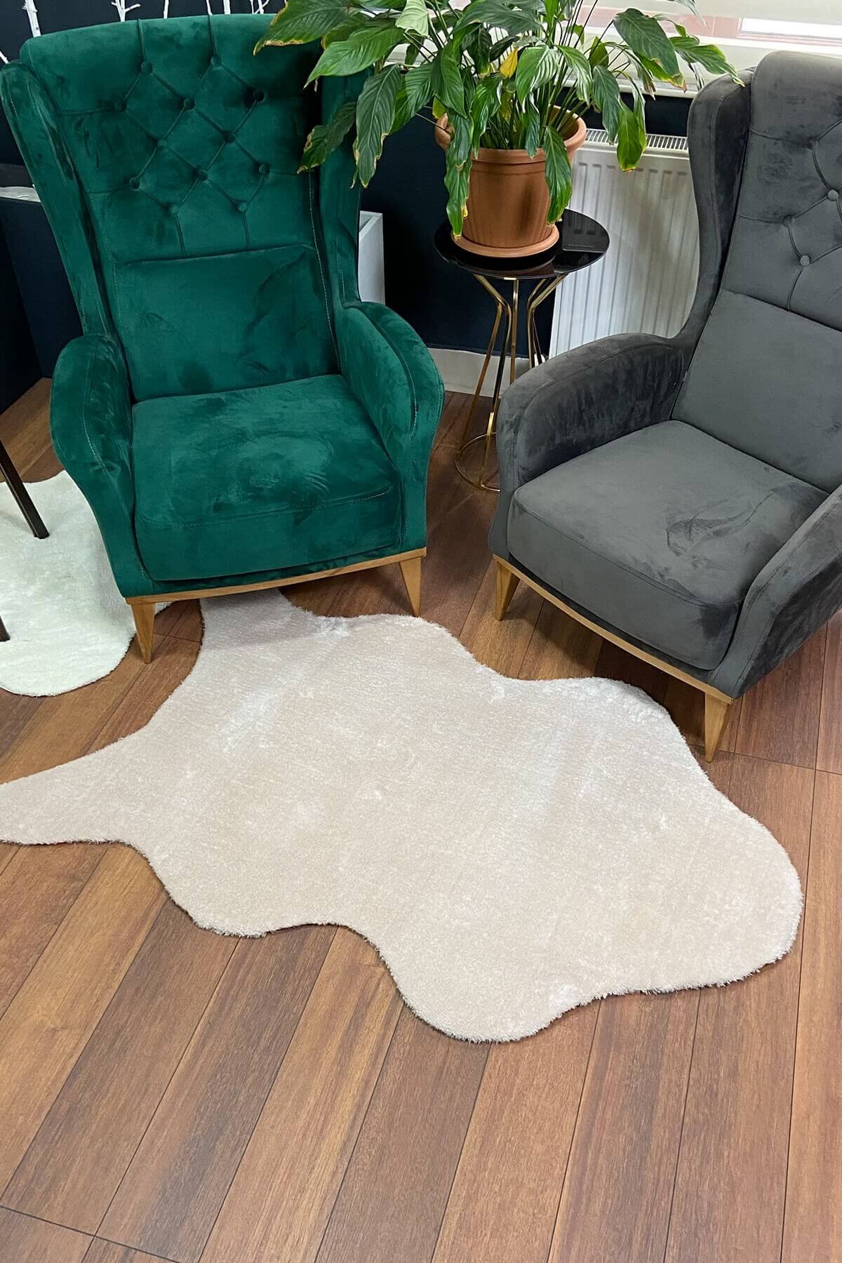 Sütlü Kahve Post Peluş Halı