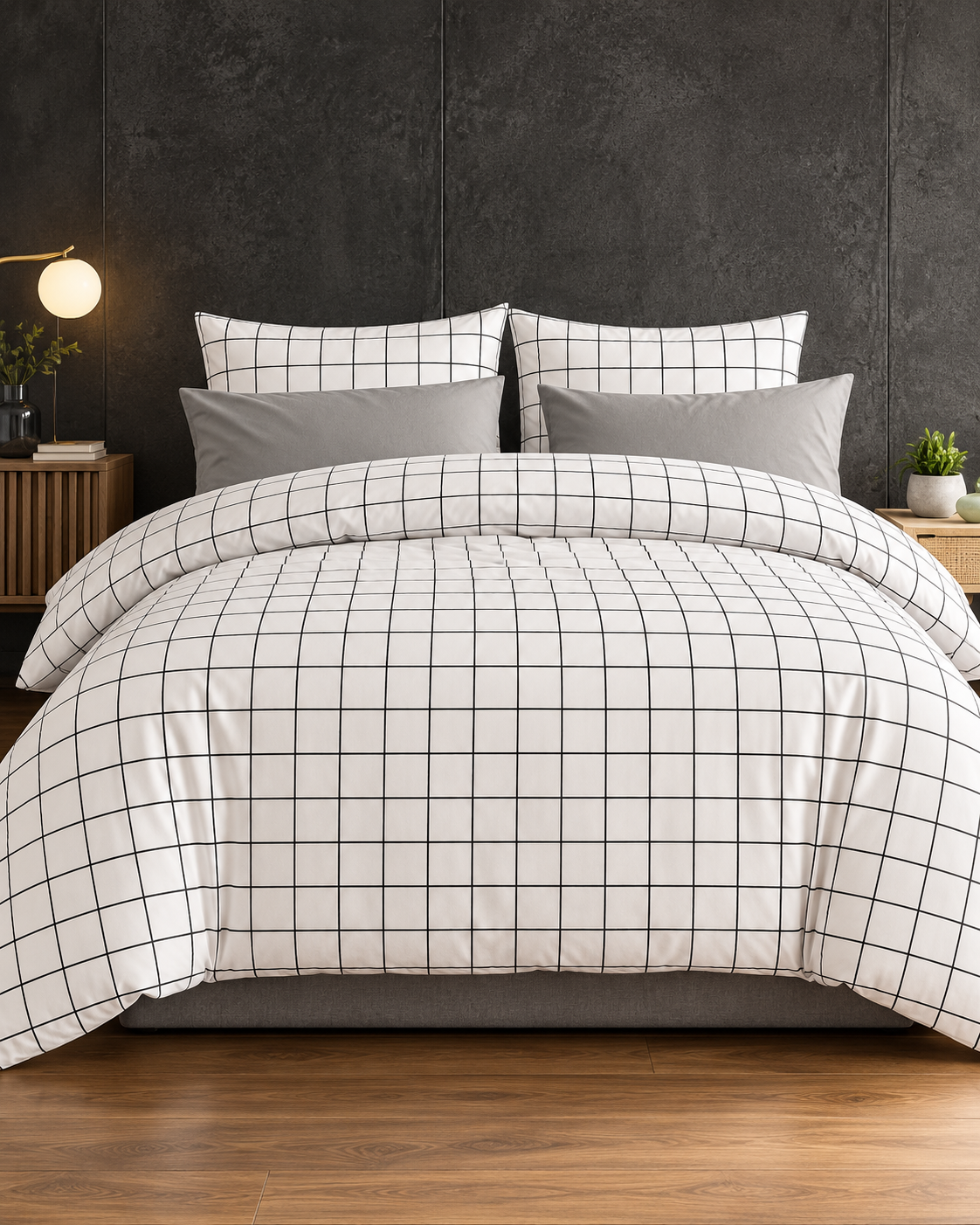 Tek Kişilik Desenli Nevresim Takımı HT18 160x220