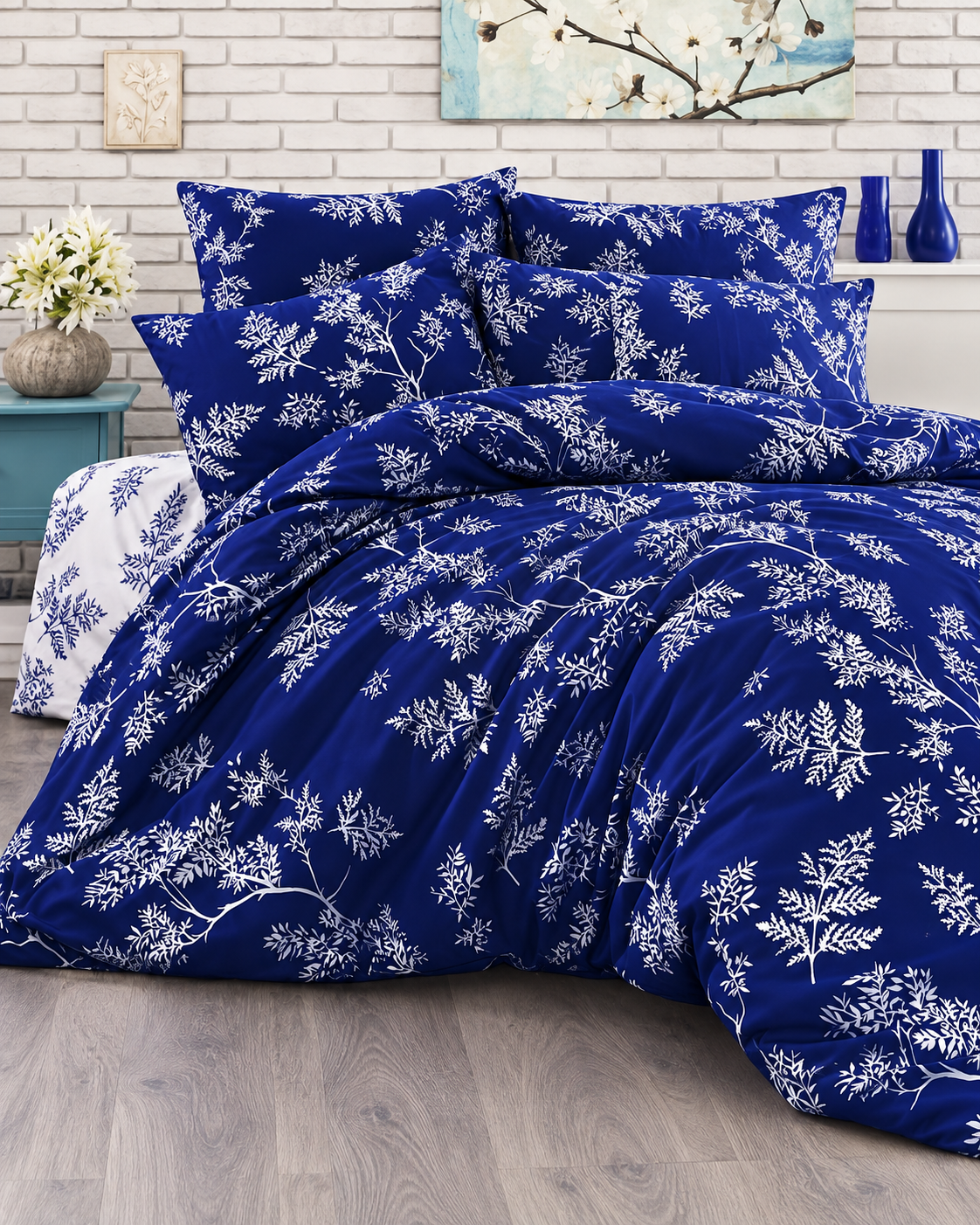 Tek Kişilik Desenli Nevresim Takımı HT10 160x220