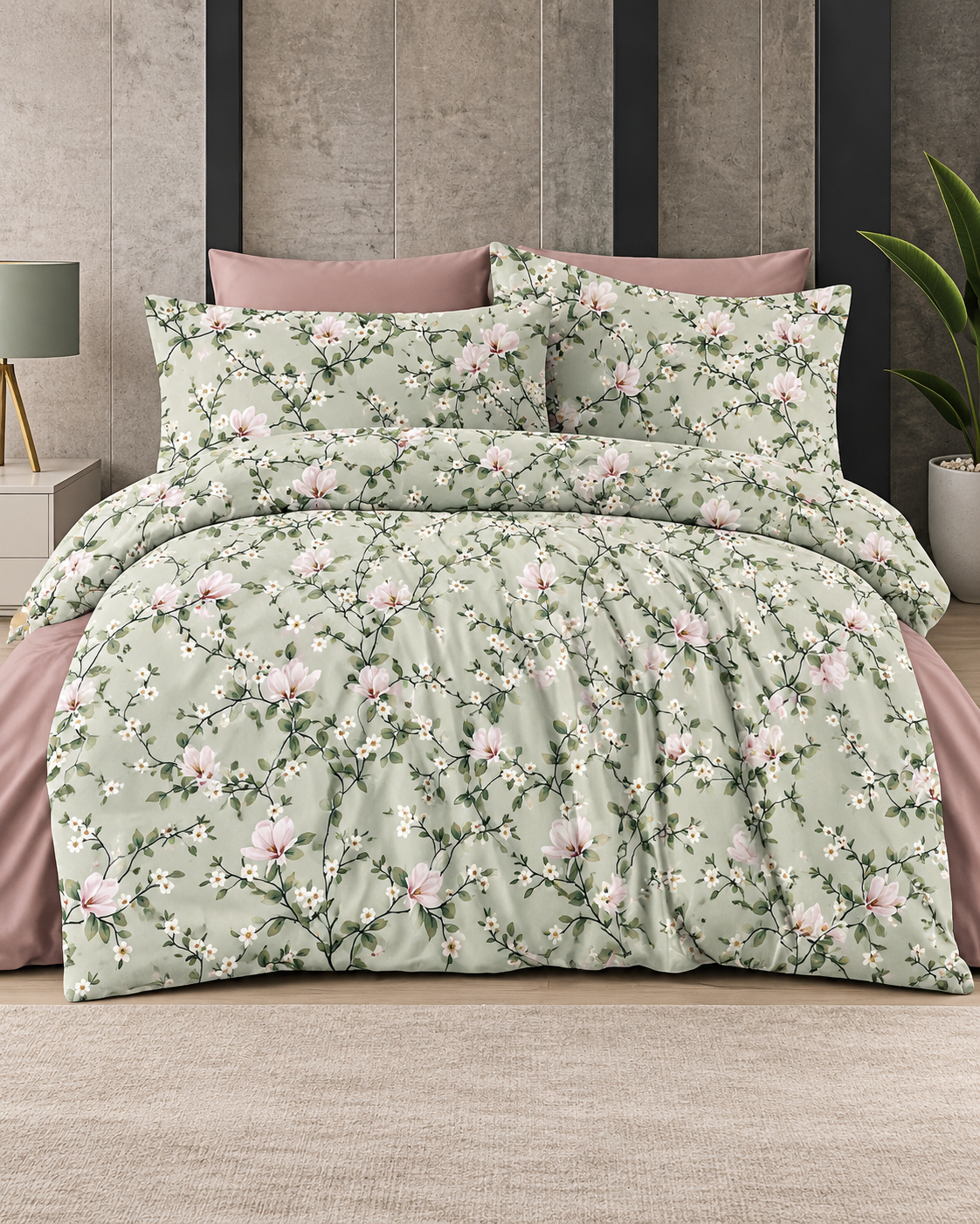 Tek Kişilik Desenli Nevresim Takımı HT16 160x220