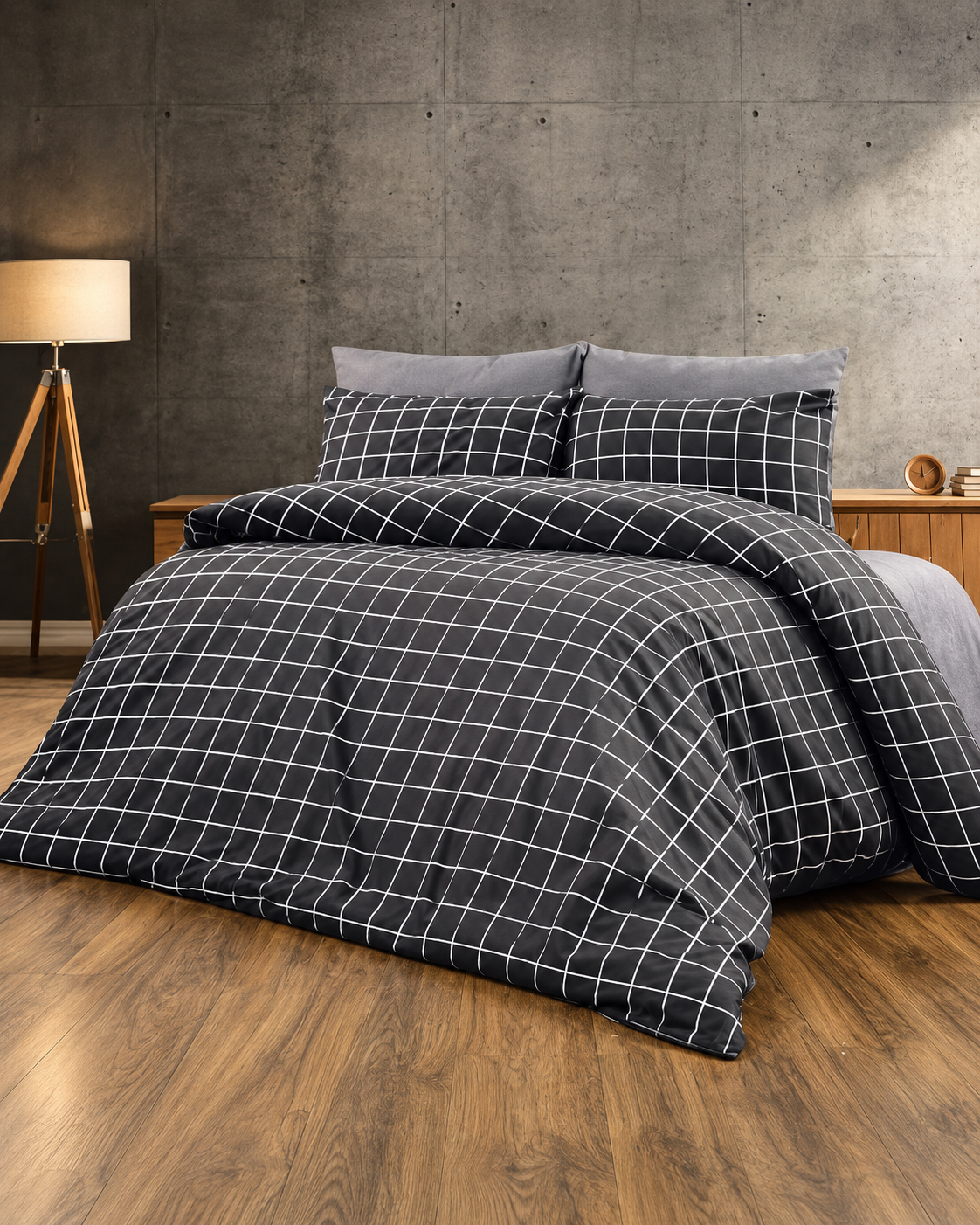 Tek Kişilik Desenli Nevresim Takımı HT13 160x220