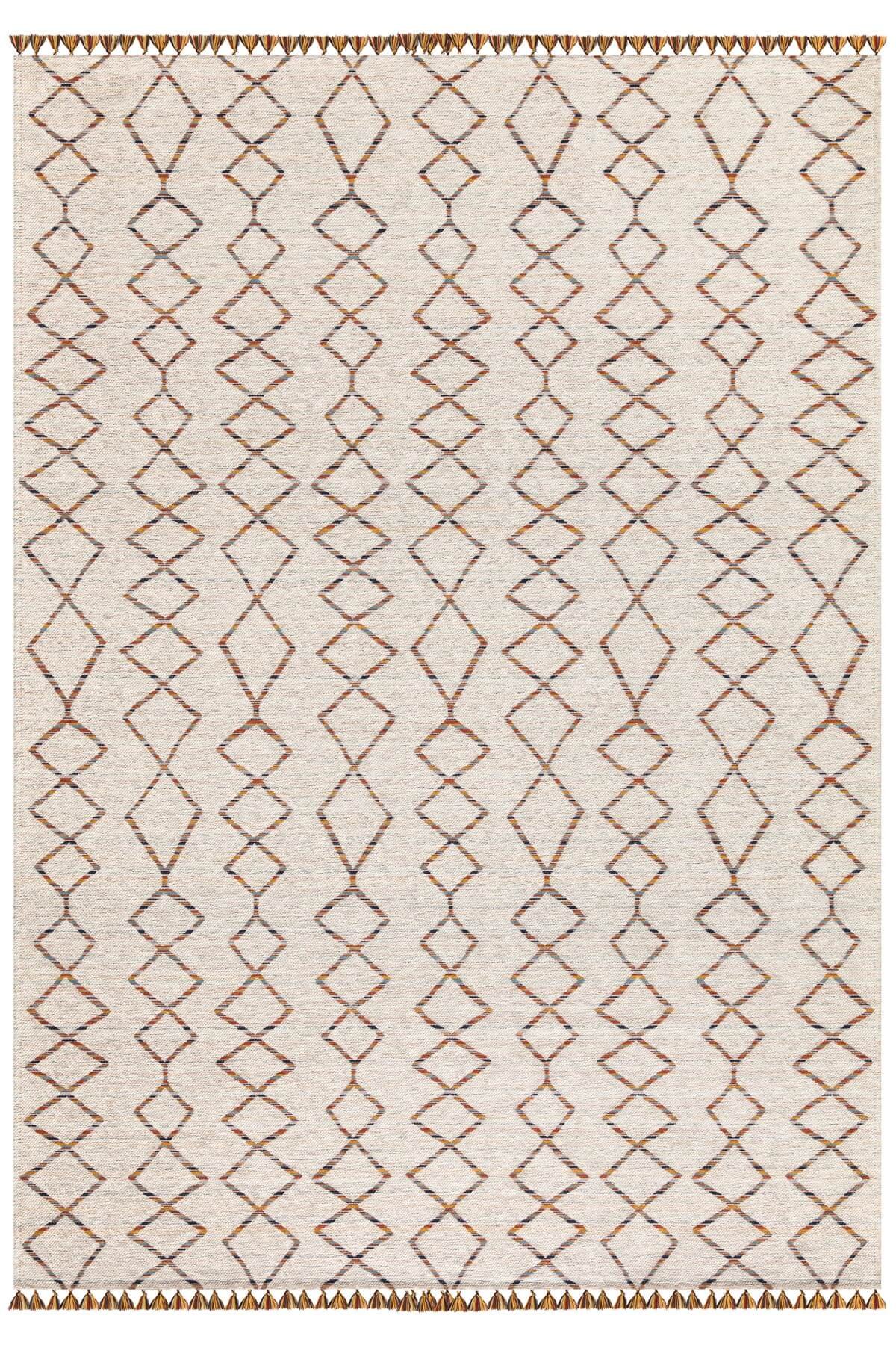 Turuncu Kaymaz Tabanlı Efnan Kilim