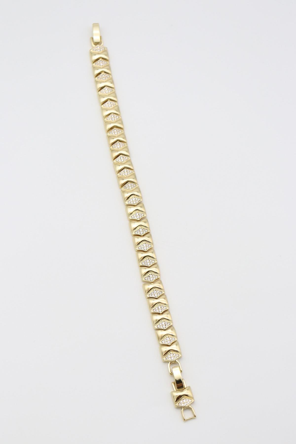 Vıp Bileklik 14 K-12234 (17+2cm)