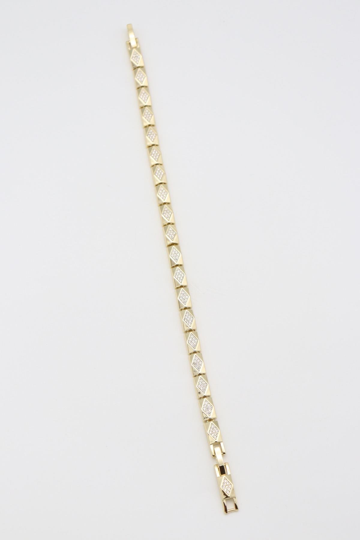 Vıp Bileklik 14 K-12241 (17+2cm)