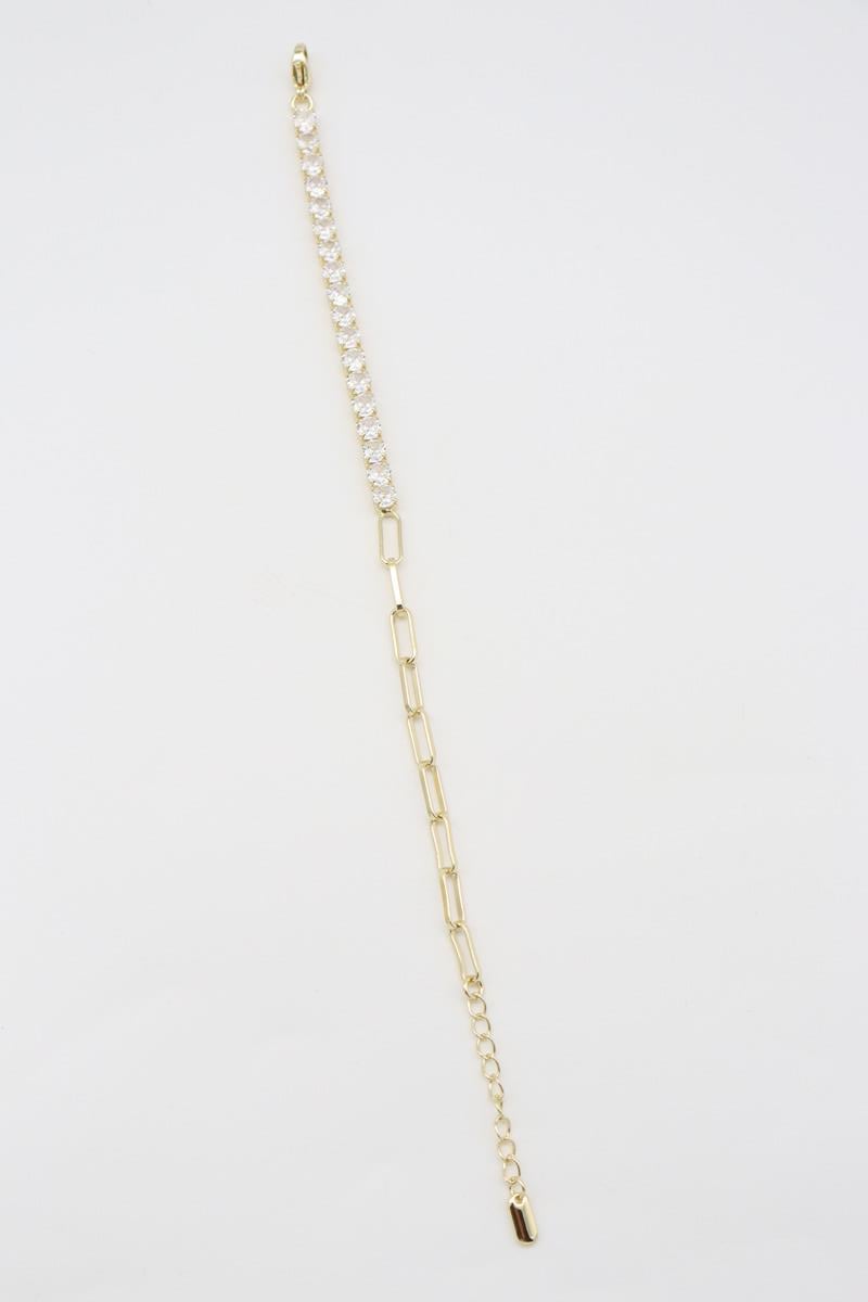Vıp Bileklik 14 K-13191 (17+3cm)