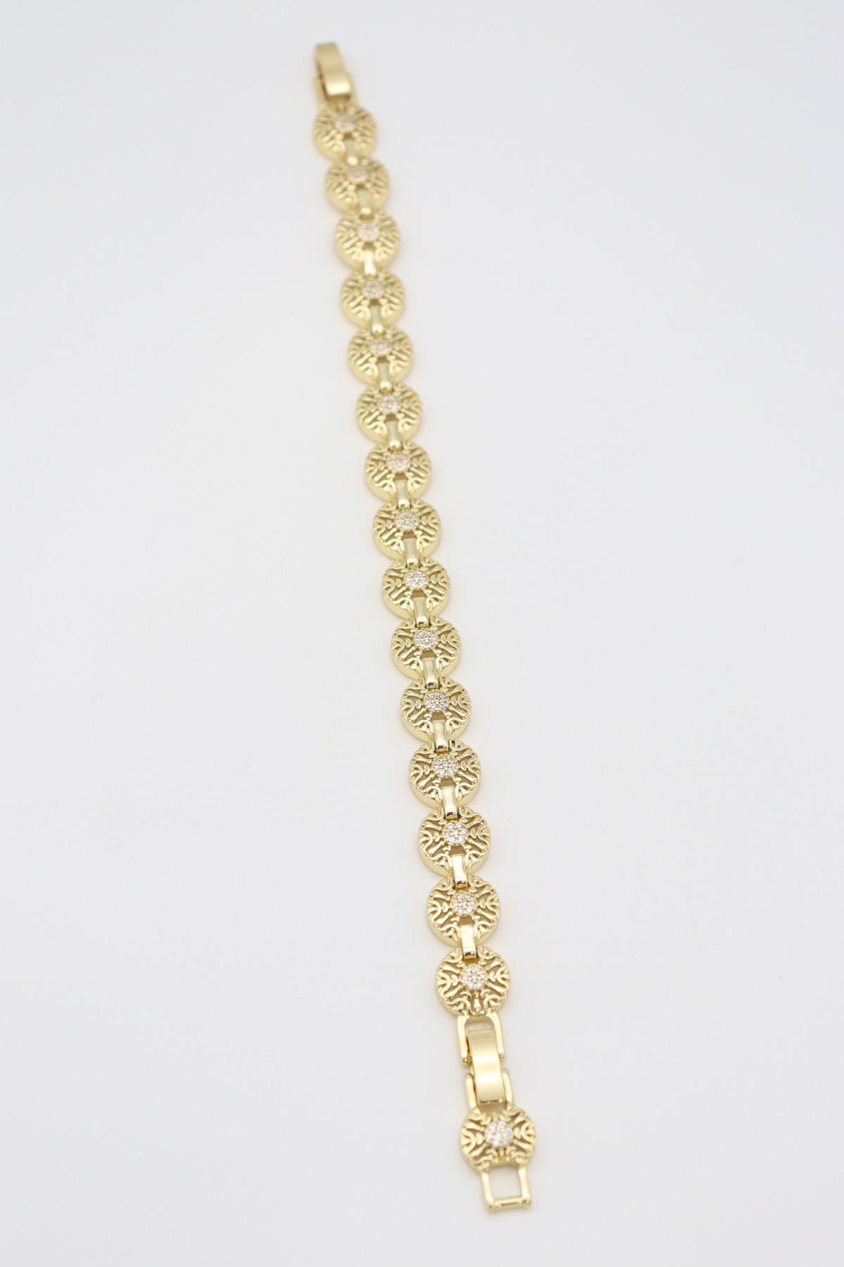 Vıp Bileklik 14 K-13494 (17+2cm)