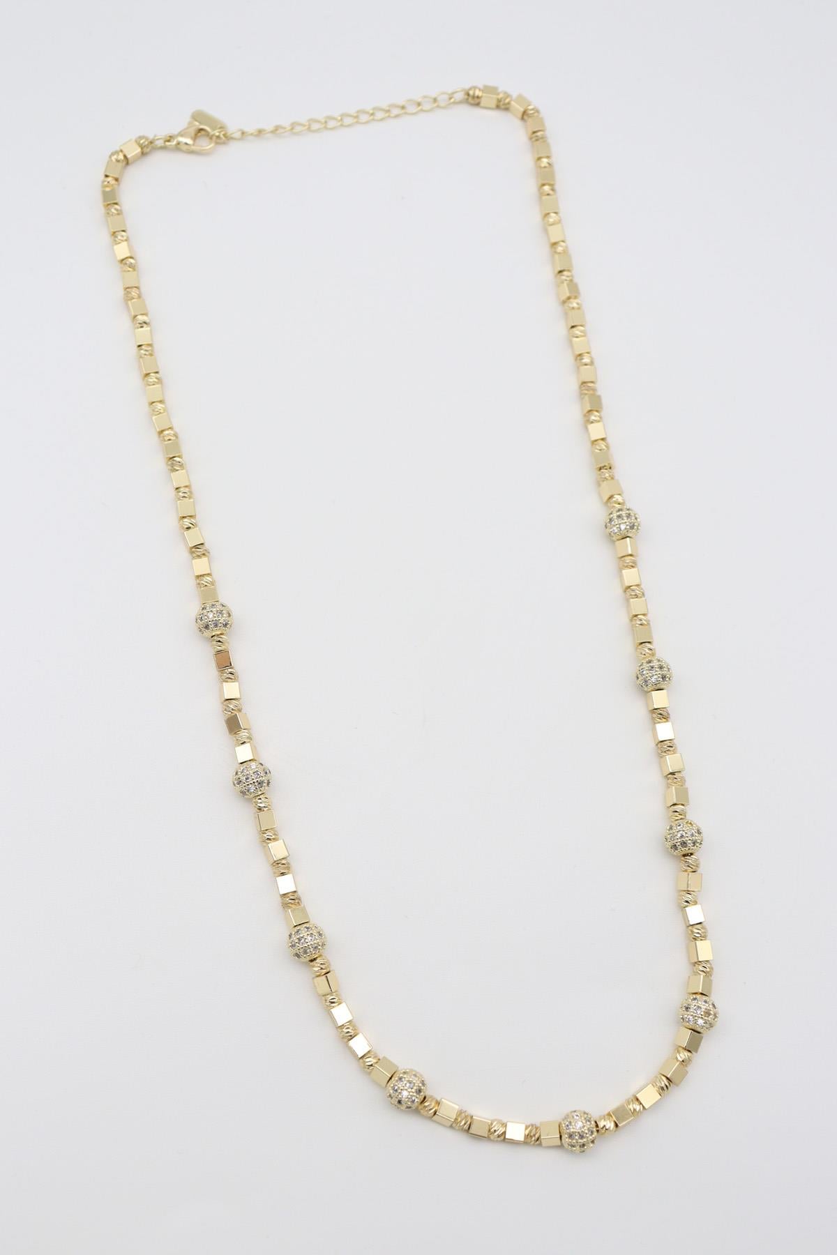 Vıp Dıamond Kolye 14 K-12951 (45+5cm)