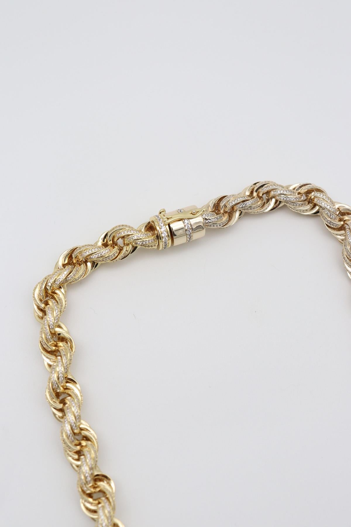 Vıp Dıamond Kolye 14 K-12952 (55cm)