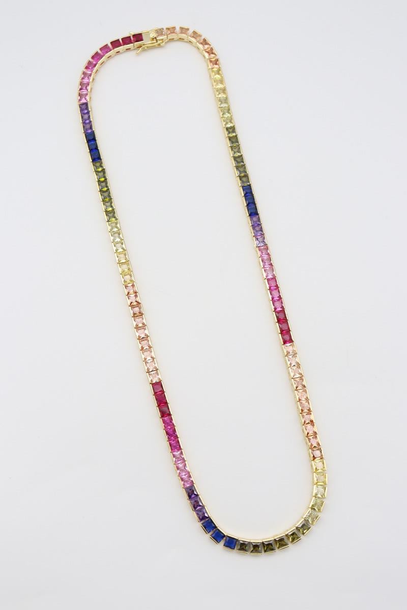 Vıp Dıamond Kolye 14 K-13418 (45cm)