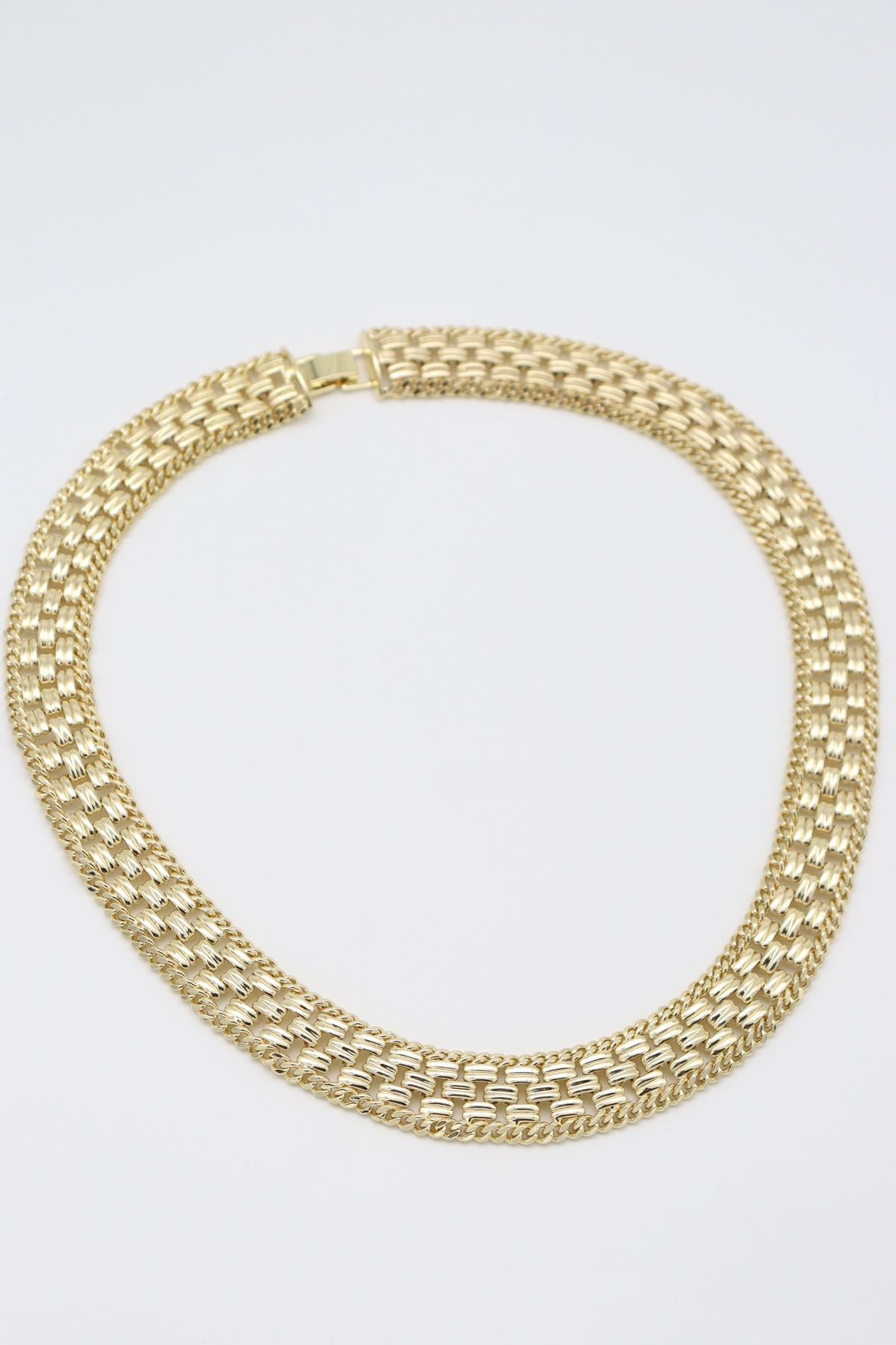 Vıp Kolye 14 K-13383 (45cm)