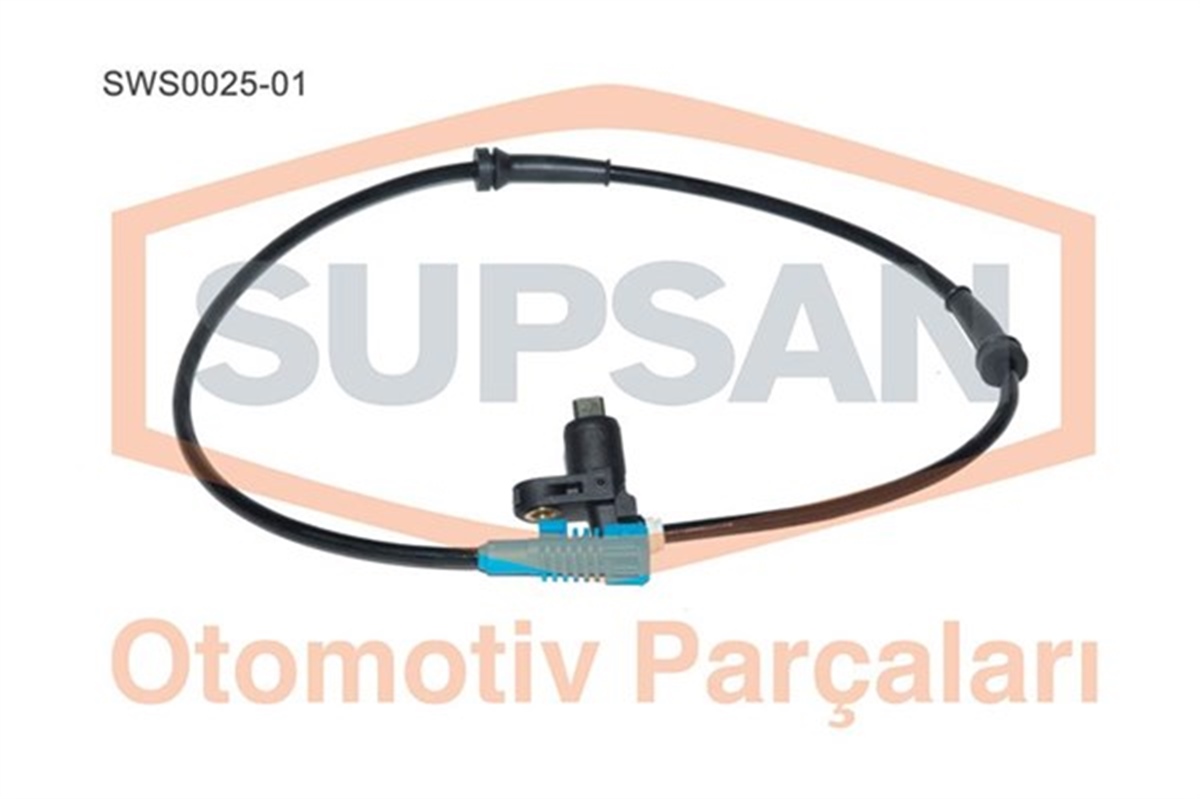 206SENSÖR ABS PEUGEOT 206 1.4İ TU3JP - 1.4HDİ DV4TD - 1.4 16V ET3J4 - 1.6 16V TU5JP4 - 1.9D DW SUPSAN SWS0025-01SUPSANSUPSAN SWS0025-01