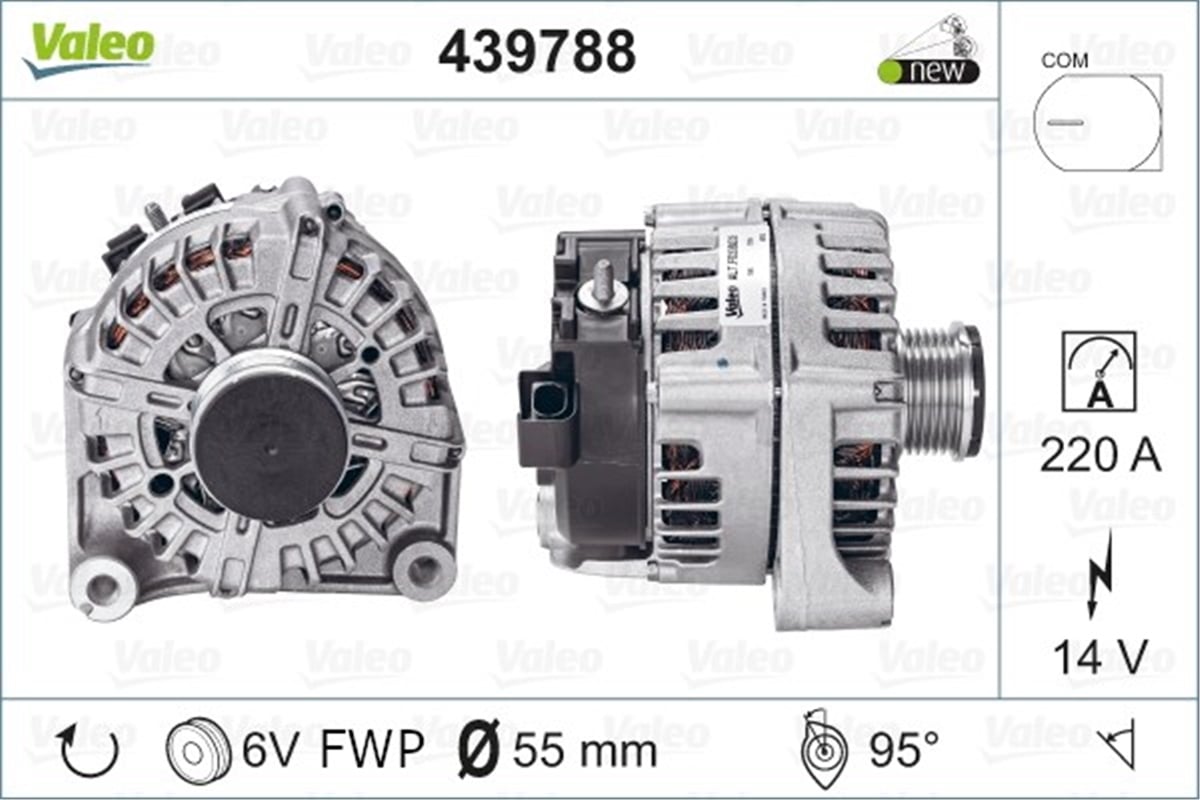 BMWALTERNATÖR BMW VALEO 439788VALEOVALEO 439788