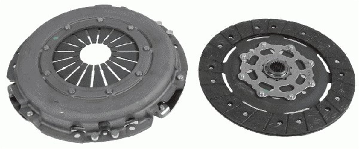 BRAVODEBRIYAJ SETİ BASKI DİSK BRAVO II-STILO 1.9 DMTJ 07 120-140 HP 235MM VALEO 826814VALEOVALEO 826814