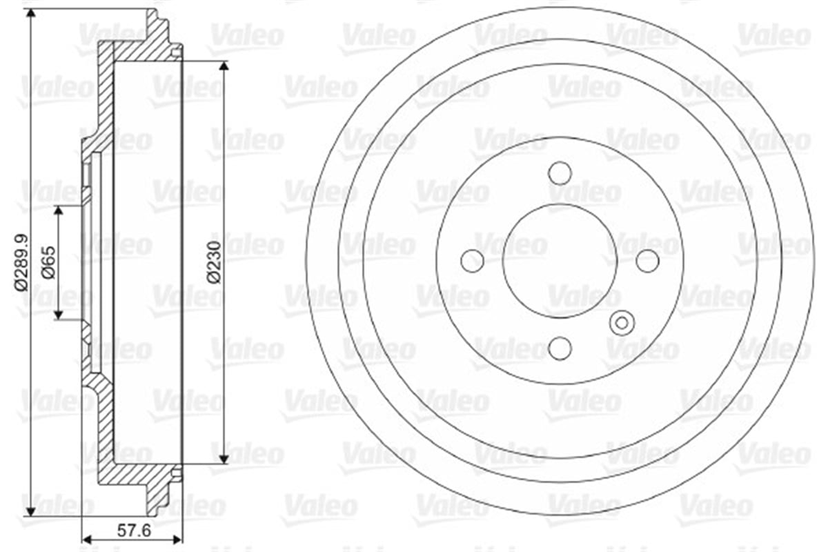 CADDYFREN KAMPANASI VW CADDY II; SEAT INCA VALEO 237113VALEOVALEO 237113