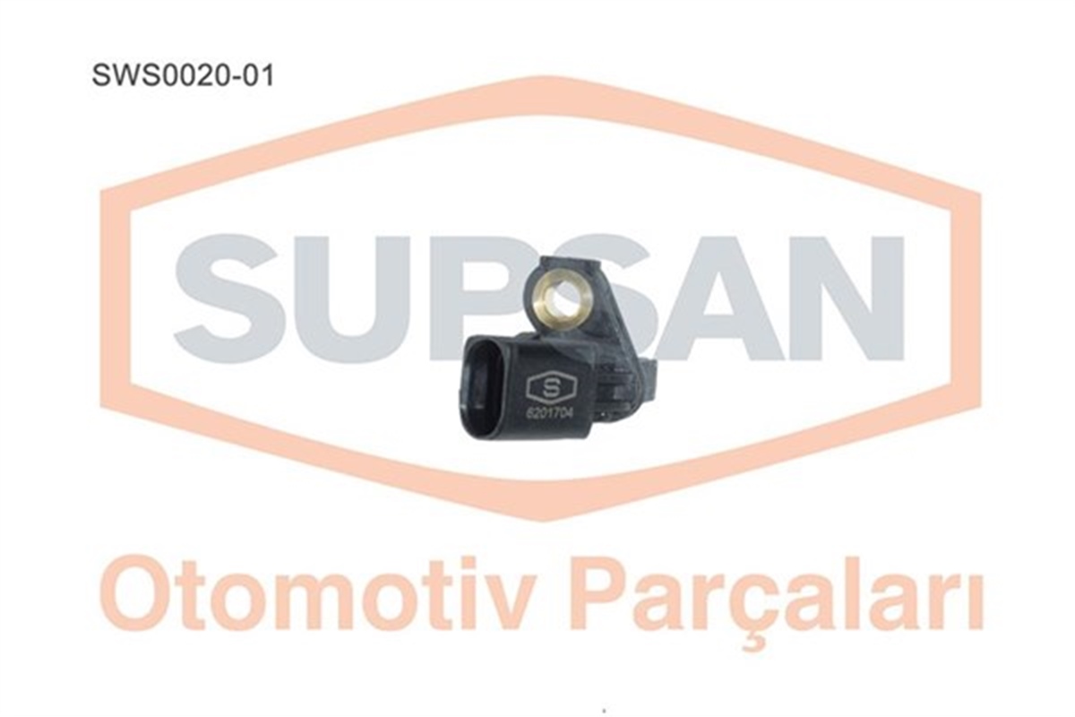 CADDYSENSÖR ABS VW CADDY 1.4 - 1.4 16V - 1.6 - 1.9 TDI - 2.0 SDI BCA-BUD-BGU-BSE-BSF-BSU-BJB-BLS-BDJ-BST SUPSAN SWS0020-01SUPSANSUPSAN SWS0020-01