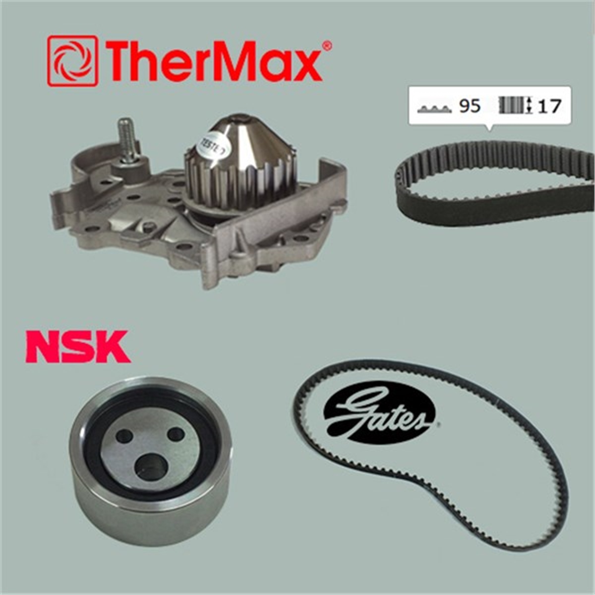 CLIODEVİRDAİMLİ EKSANTRİK GERGİ KİTİ CLIO I - R19 1.2-1.4 90-98 - 88-95 MEGANE I 1.4-1.6 96-99 095X170 THERMAX T16.120THERMAXTHERMAX T16.120