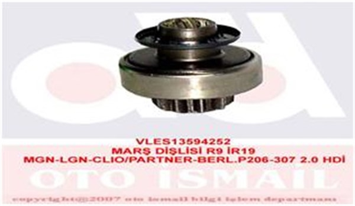 CLIOMARŞ DİŞLİSİ R9 İR19 MEGANE-LGN-CLIO-PARTNER-BERL.P206-307 2.0 HDİ VALEO 594252VALEOVALEO 594252
