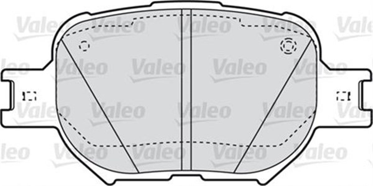 COROLLAÖN BALATA COROLLA VERSO 1.8 VVT-I 02 04 2.0D-4D 02-07 VALEO 598827VALEOVALEO 598827