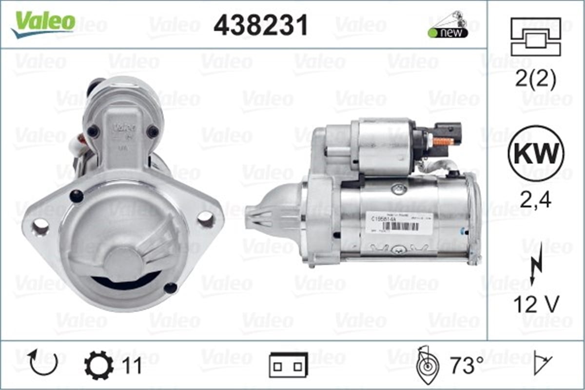 CRAFTERMARŞ MOTORU VW CRAFTER VALEO 438231VALEOVALEO 438231