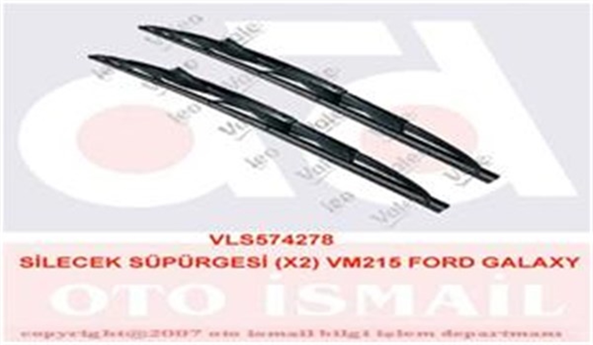 FORDSİLECEK SILENCIO 68 65 X2 VM215 FORD GALAXY 01 116336 VALEO 574278VALEOVALEO 574278