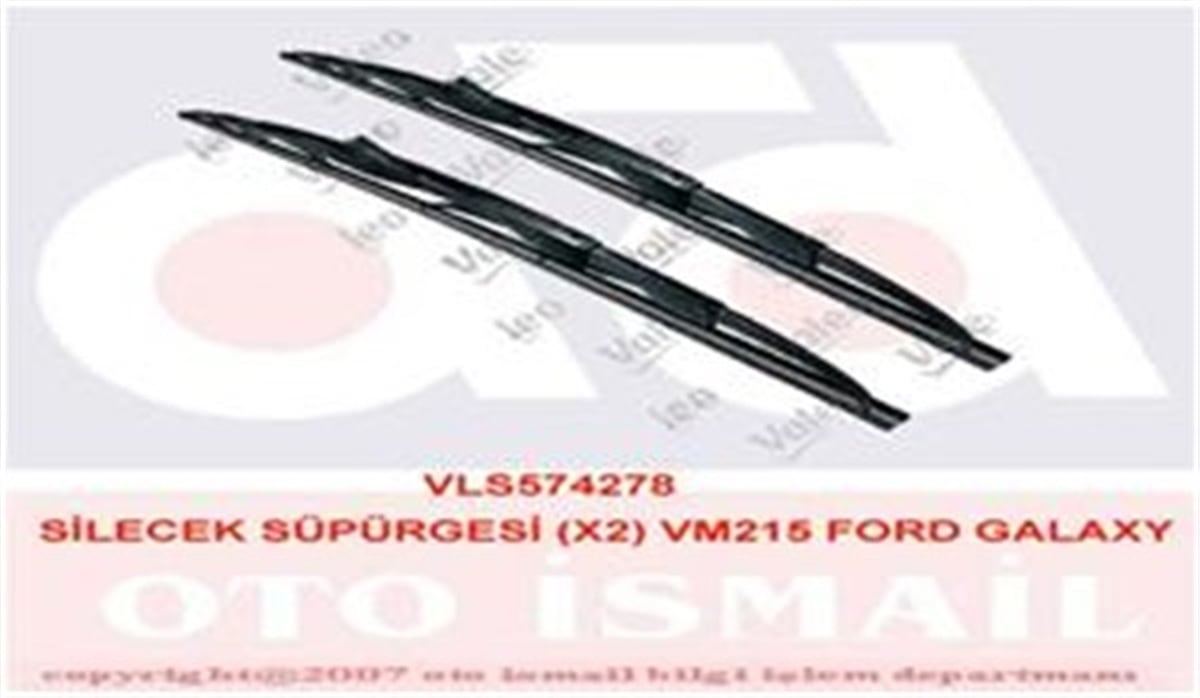 FORDSİLECEK SILENCIO 68 65 X2 VM215 FORD GALAXY 01 116336 VALEO 574278VALEOVALEO 574278
