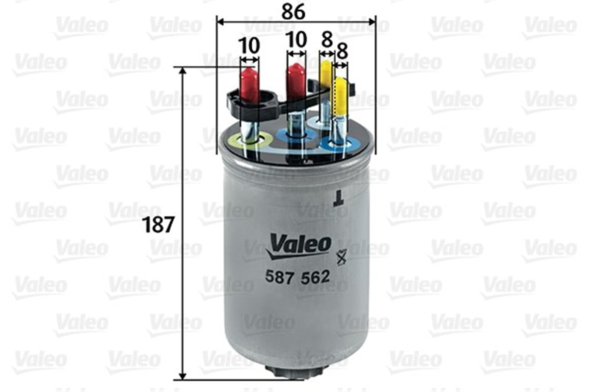JAGUARYAKIT FİLTRESİ MAZOT JAGUAR S-TYPE 2.7 D-XF 2.7 D VALEO 587562VALEOVALEO 587562