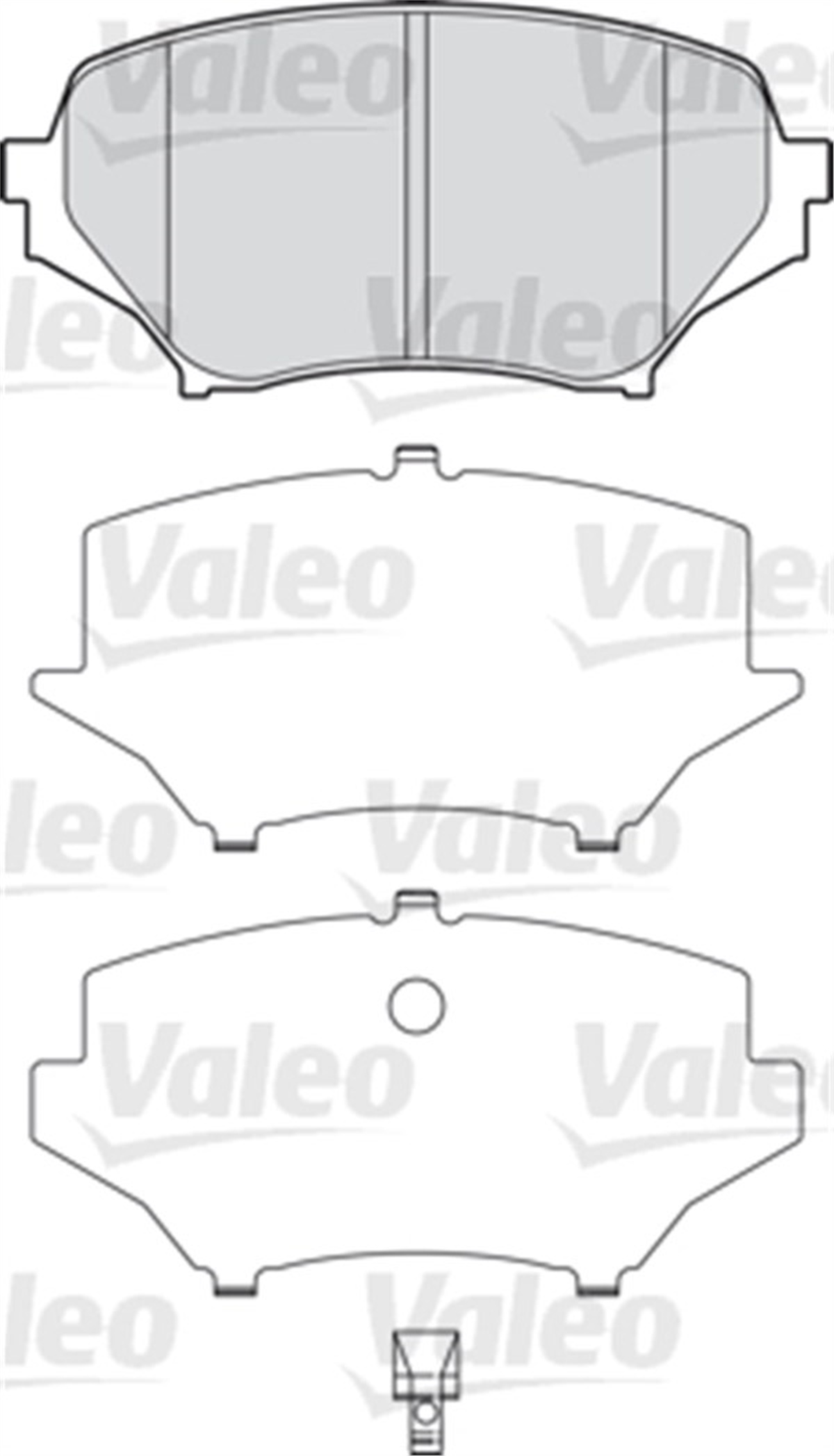 MAZDAÖN BALATA MAZDA MX5 1.6 1.8I16V 2.0 00 05 GDB3401 597464 VALEO 598745VALEOVALEO 598745