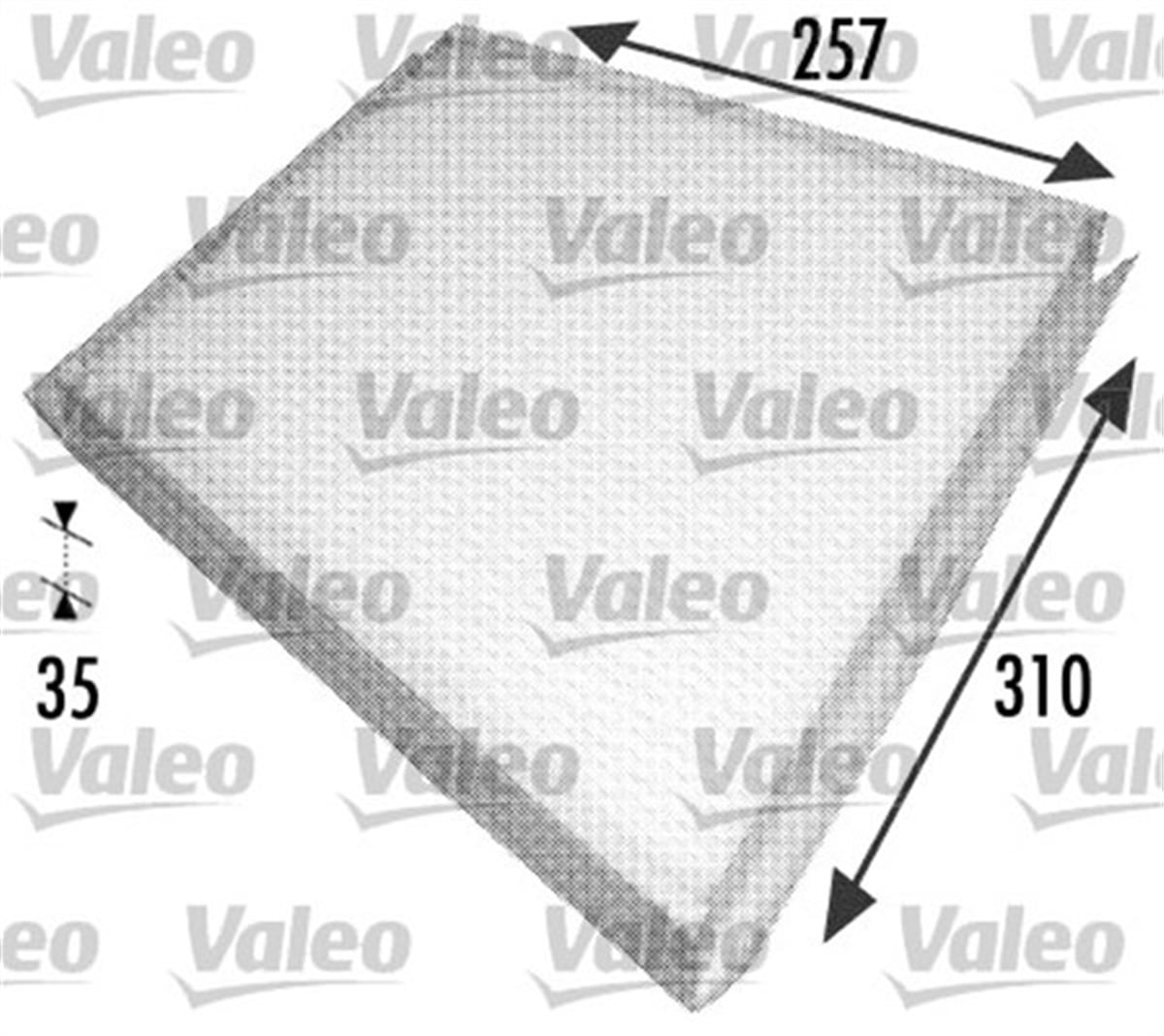 MERCEDESPOLEN FİLTRESİ MERCEDES E CLASS PA VALEO 698702VALEOVALEO 698702