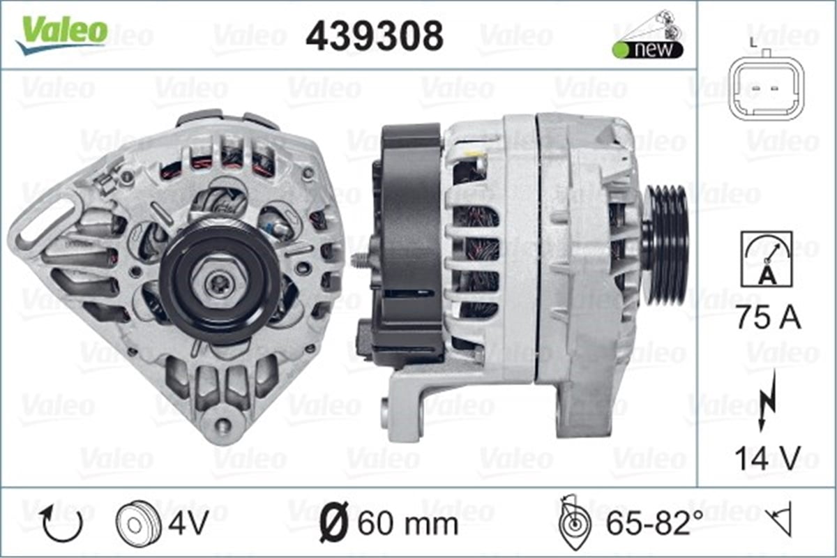 RENAULTALTERNATÖR RENAULT VALEO 439308VALEOVALEO 439308