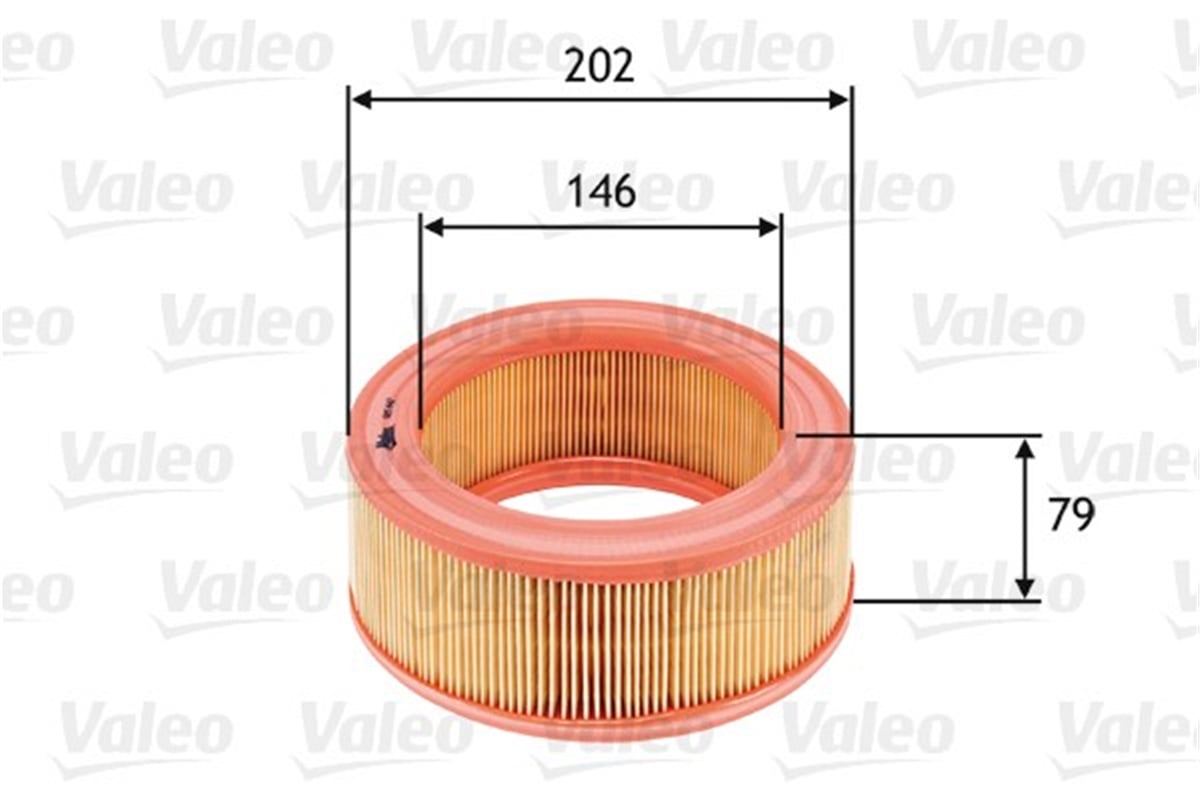 RENAULTHAVA FİLTRESİ RENAULT R 4 1.1 GTL VALEO 585642VALEOVALEO 585642