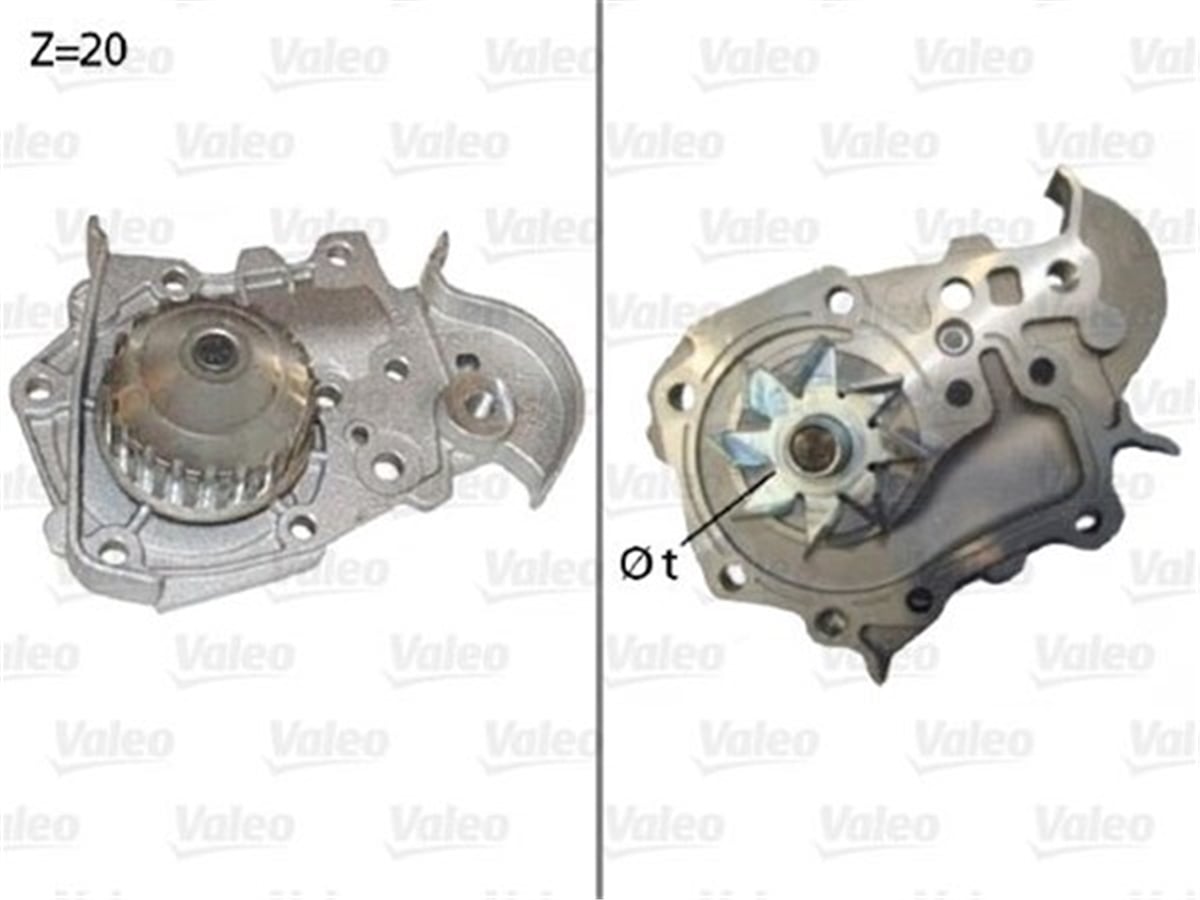 RENAULTSU POMPASI MOTORSOGUTMA 7701478018, 8200146298, 210100 RENAULT 97-00 VALEO VAL 506573VALEOVALEO 506573