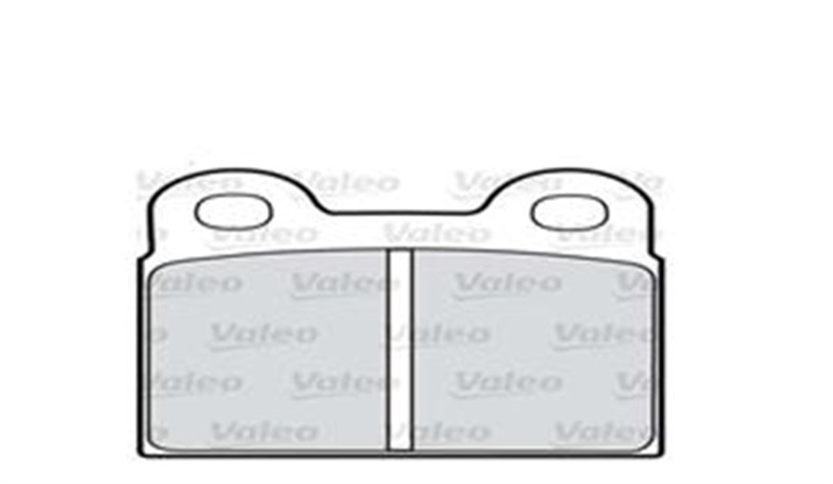 VECTRAARKA BALATA VECTRA B 95-02 55.8MM-53MM-15MM GDB102 VALEO 598187VALEOVALEO 598187