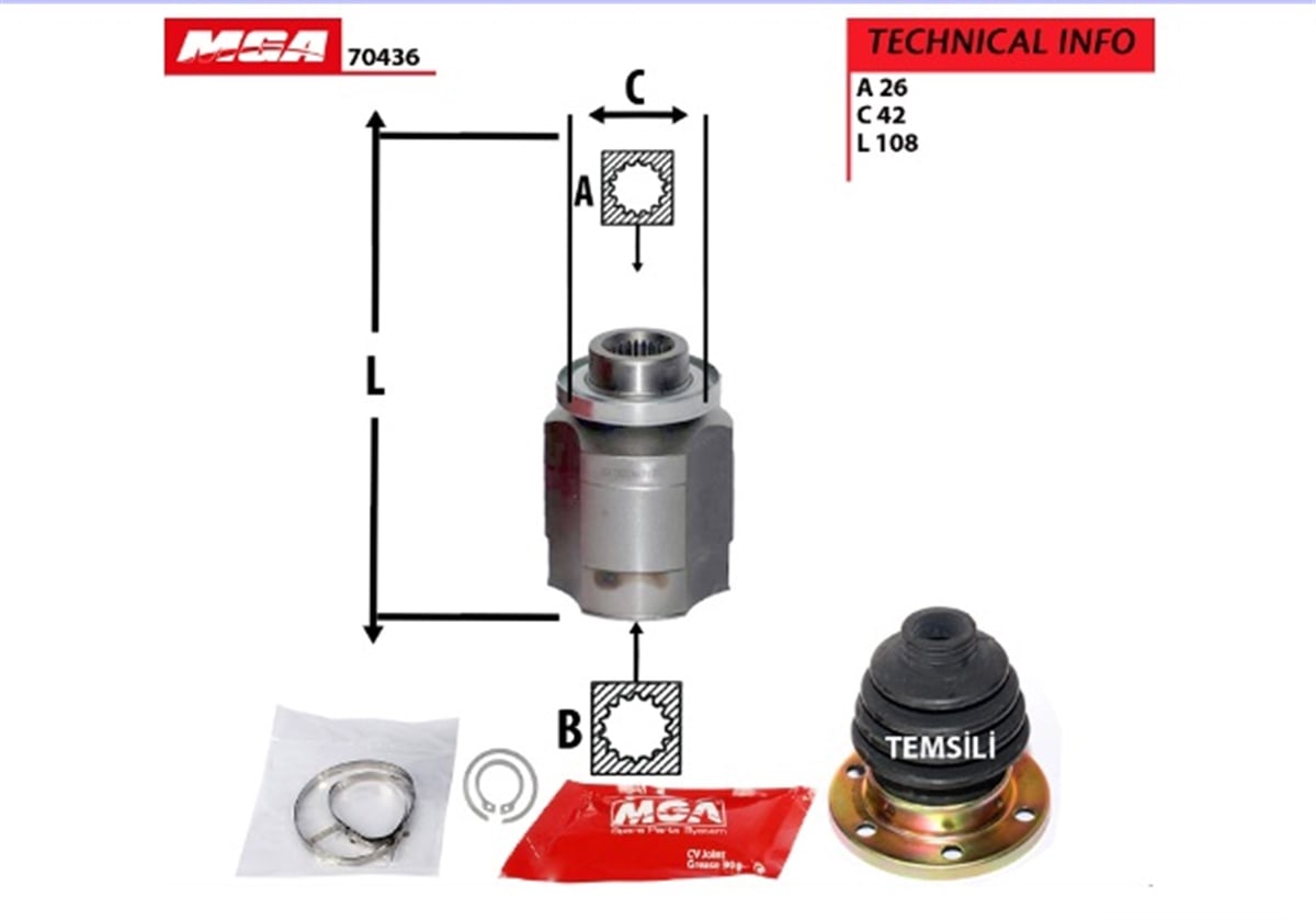 YEDEK PARÇAAKS KAFA IC SAG-HYUNDAI ACCENT 03>06 