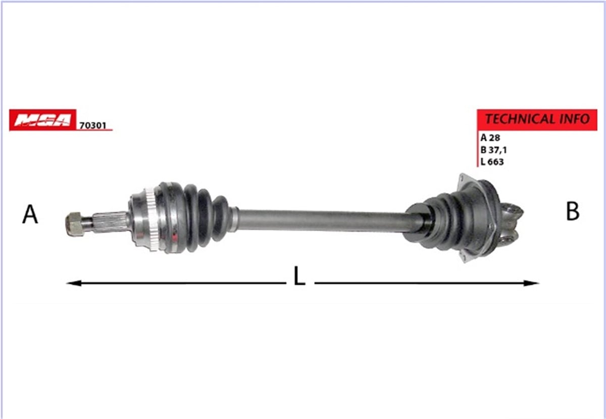 YEDEK PARÇAAKS SOL ABSLI 51DIS  RENAULT  MASTER II 2.5DCI 01-06  8200485578 -MGA-70301MGAMGA-70301