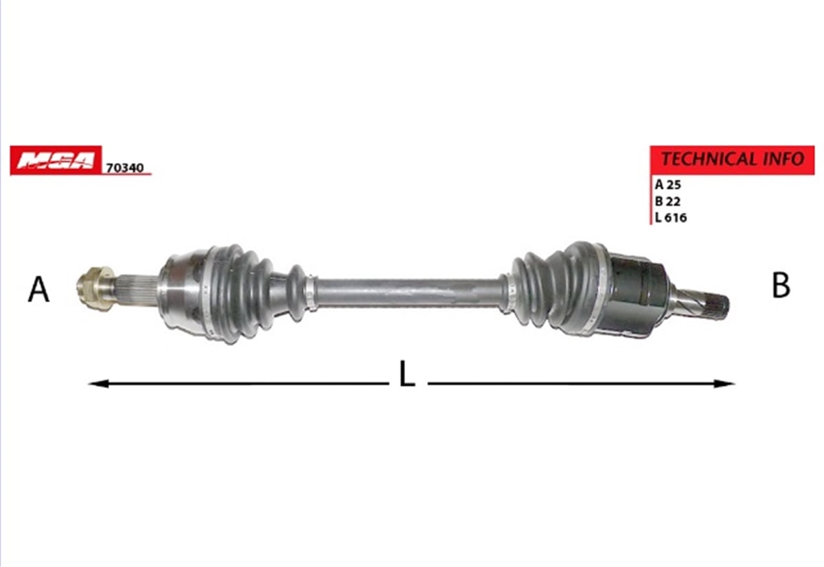 YEDEK PARÇAAKS SOL  OPEL  CORSA D 1.3 CDTI DJT MOTOR  06--  374792 -MGA-70340MGAMGA-70340