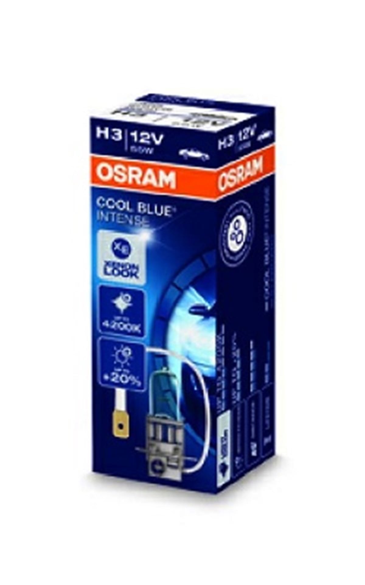 YEDEK PARÇAAMPUL 12V H3 55W 4200K BEYAZ IŞIK INTENSE OSRAM 64151CBIOSRAMOSRAM 64151CBI