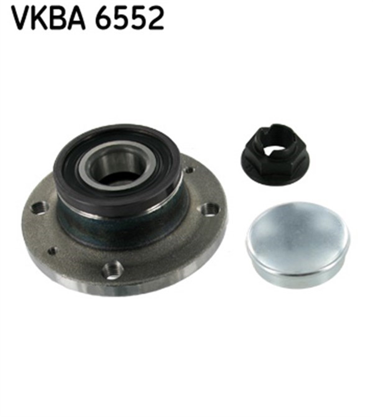 YEDEK PARÇAARKA TEKER KİTİ CORSA D 1.0-1.2-1.3CDTI-1.4-1.7CDTI 06- KAMPANALI FREN SKF VKBA6552SKFSKF VKBA6552