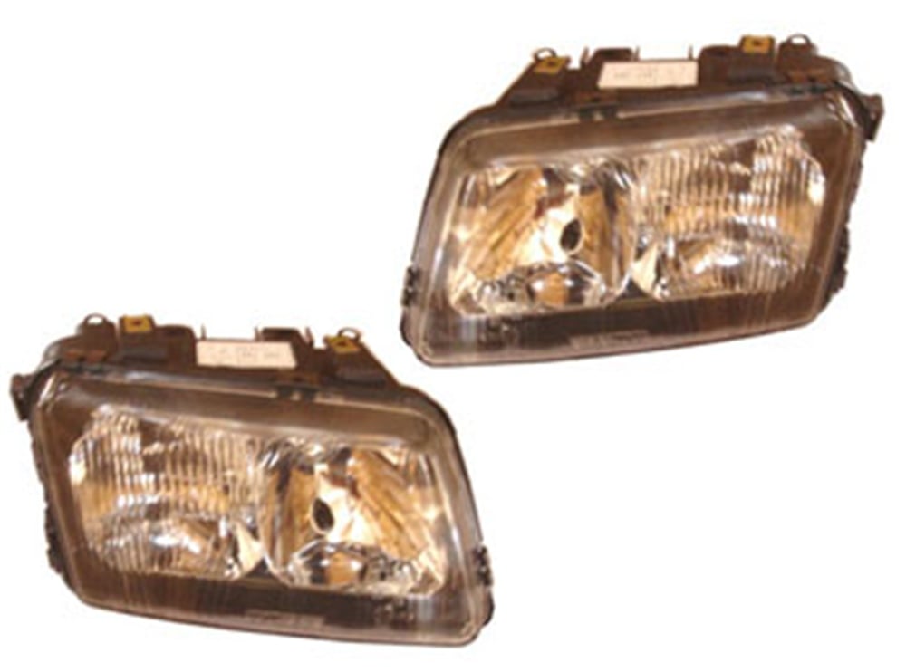 YEDEK PARÇAAudı A3- 97/00 Modifiye Far Lambası Sağ/Sol Set 2 Parça Elektrikli/Manuel Siyah (H7/H1)MEYDAN1300-1000