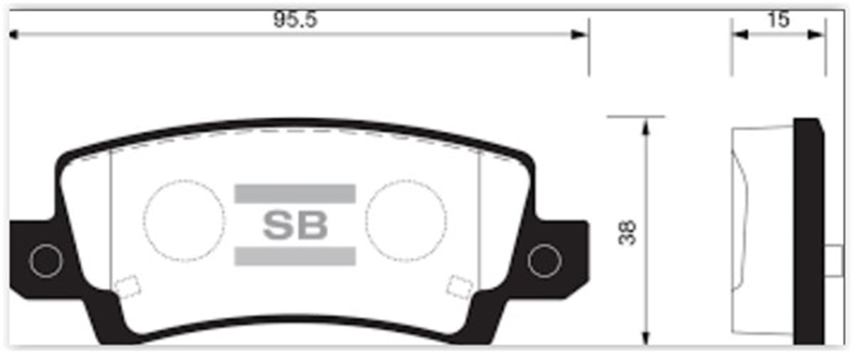 YEDEK PARÇABALATA ARKA DİSK INFINITI FX50-G50 08 GDB3515 SANGSIN SP1472SANGSINSANGSIN SP1472