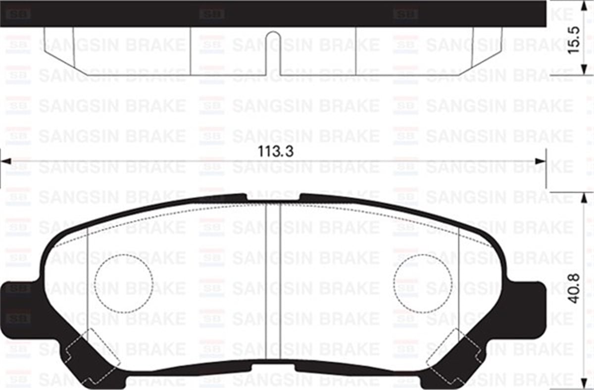 YEDEK PARÇABALATA ARKA DİSK LEXUS RX350-RX450 10 TOYOTA HIGHLANDER 08 SANGSIN SP2136SANGSINSANGSIN SP2136