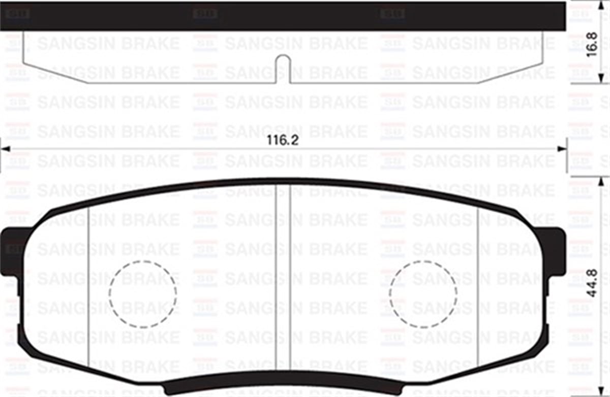 YEDEK PARÇABALATA ARKA DİSK TOYOTA LAND CRUISER V8 J15-J20 08 GDB3491 SANGSIN SP1382SANGSINSANGSIN SP1382