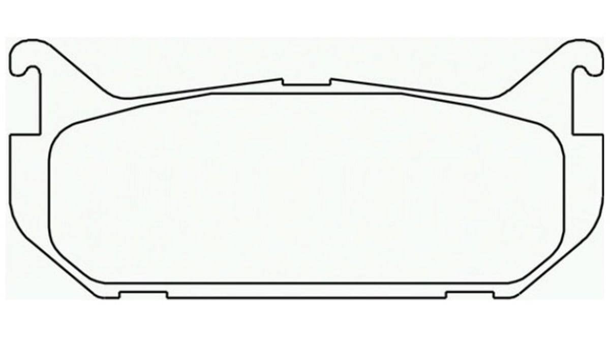 YEDEK PARÇABALATA FREN ARKA-(MAZDA: 626 92>97 )  (ESKI NO: 29-04100114  )MGAMGA-55351